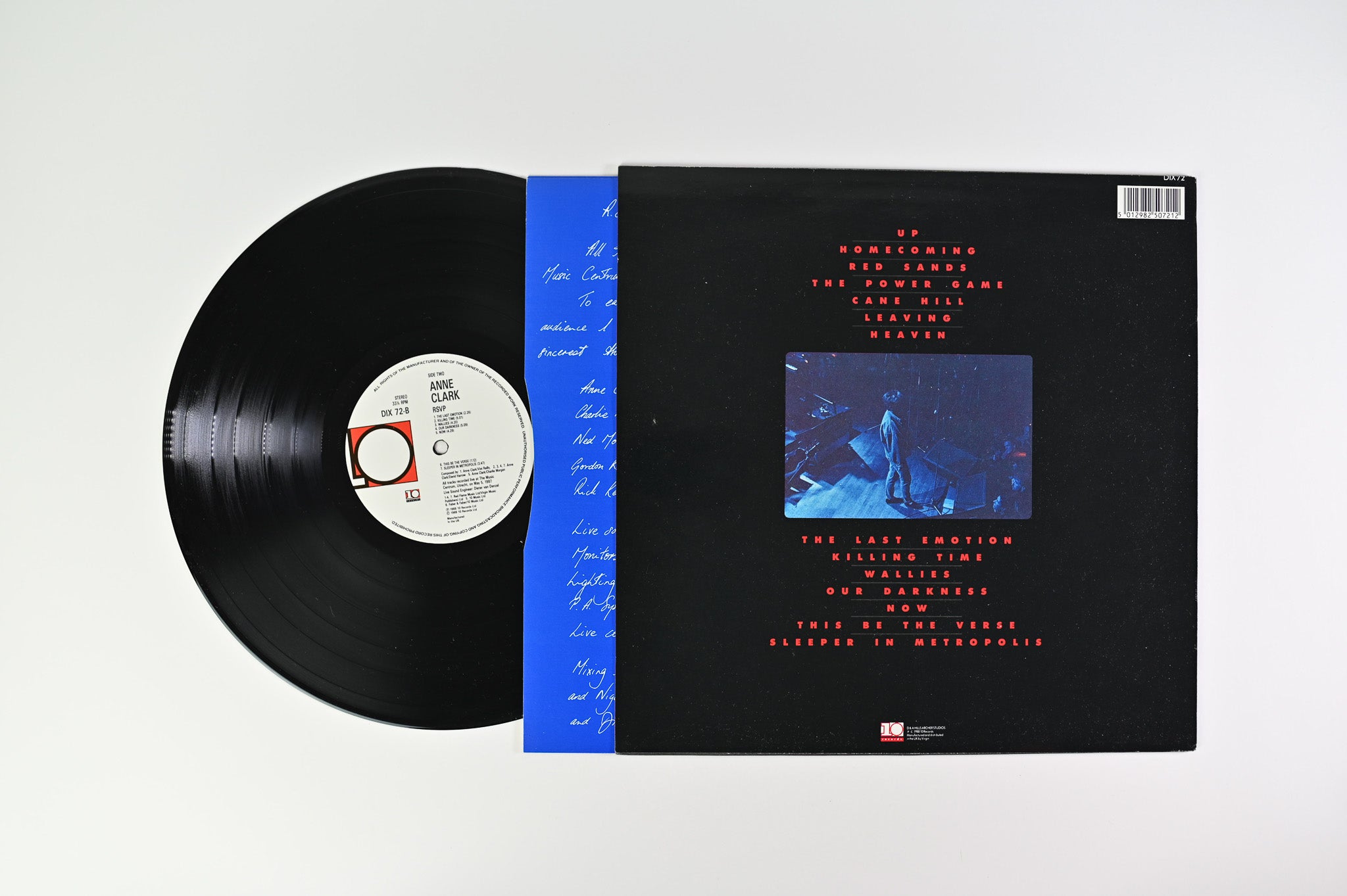 Anne Clark - R.S.V.P. on 10 records