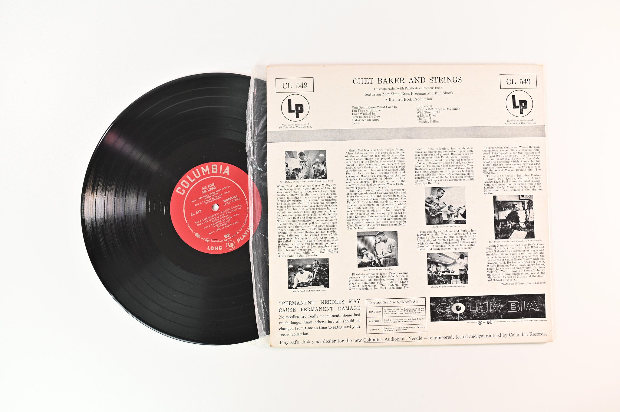 Chet Baker - Chet Baker & Strings on Columbia