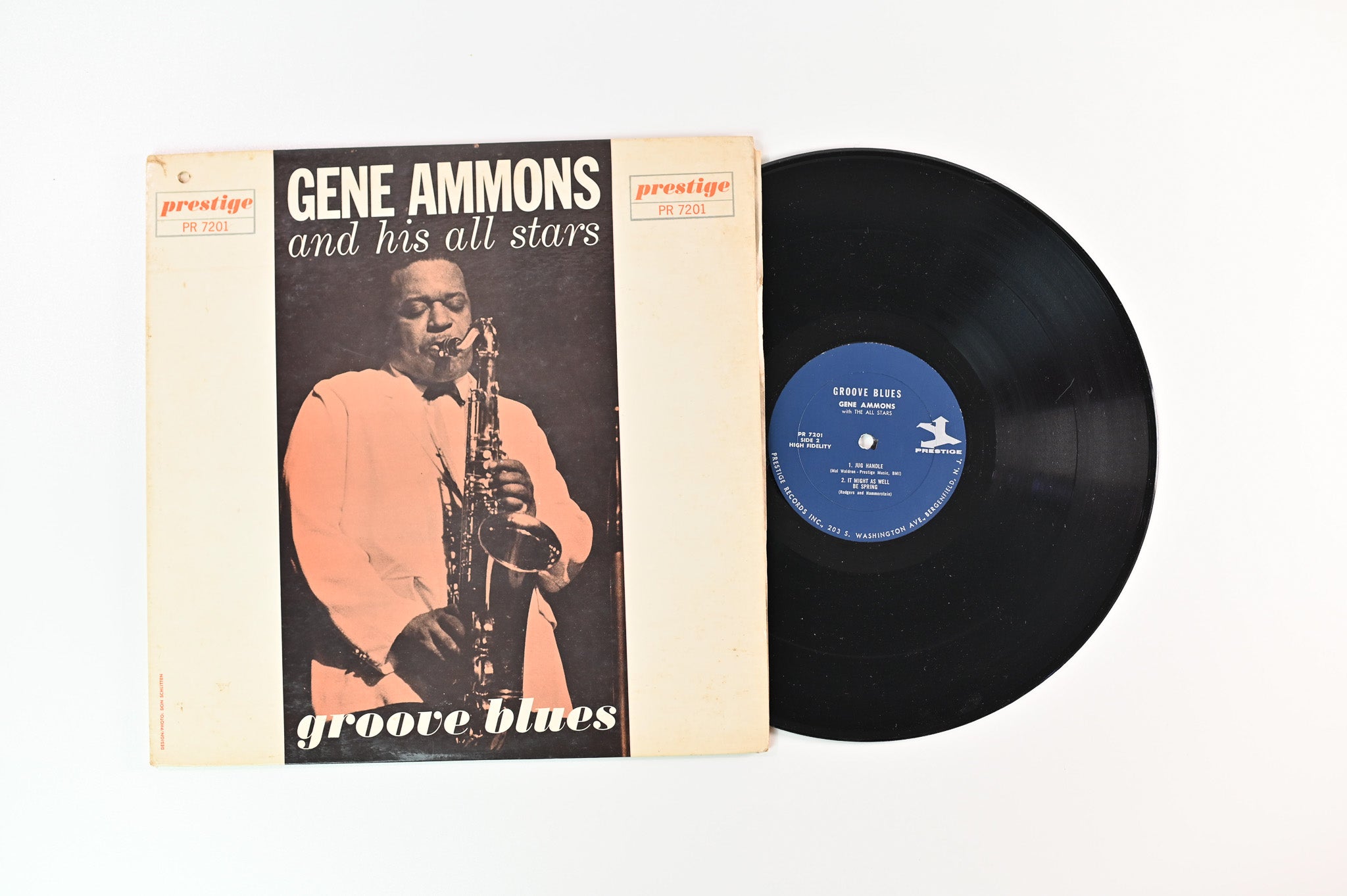 Gene Ammons' All Stars - Groove Blues on Prestige PR 7201