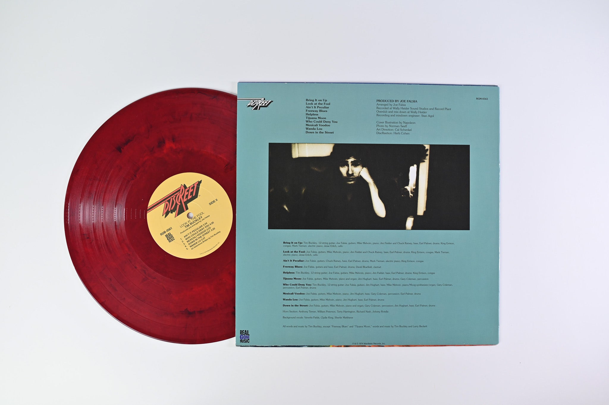 Tim Buckley - Look At The Fool on Real Gone Ltd Crimson Reissue