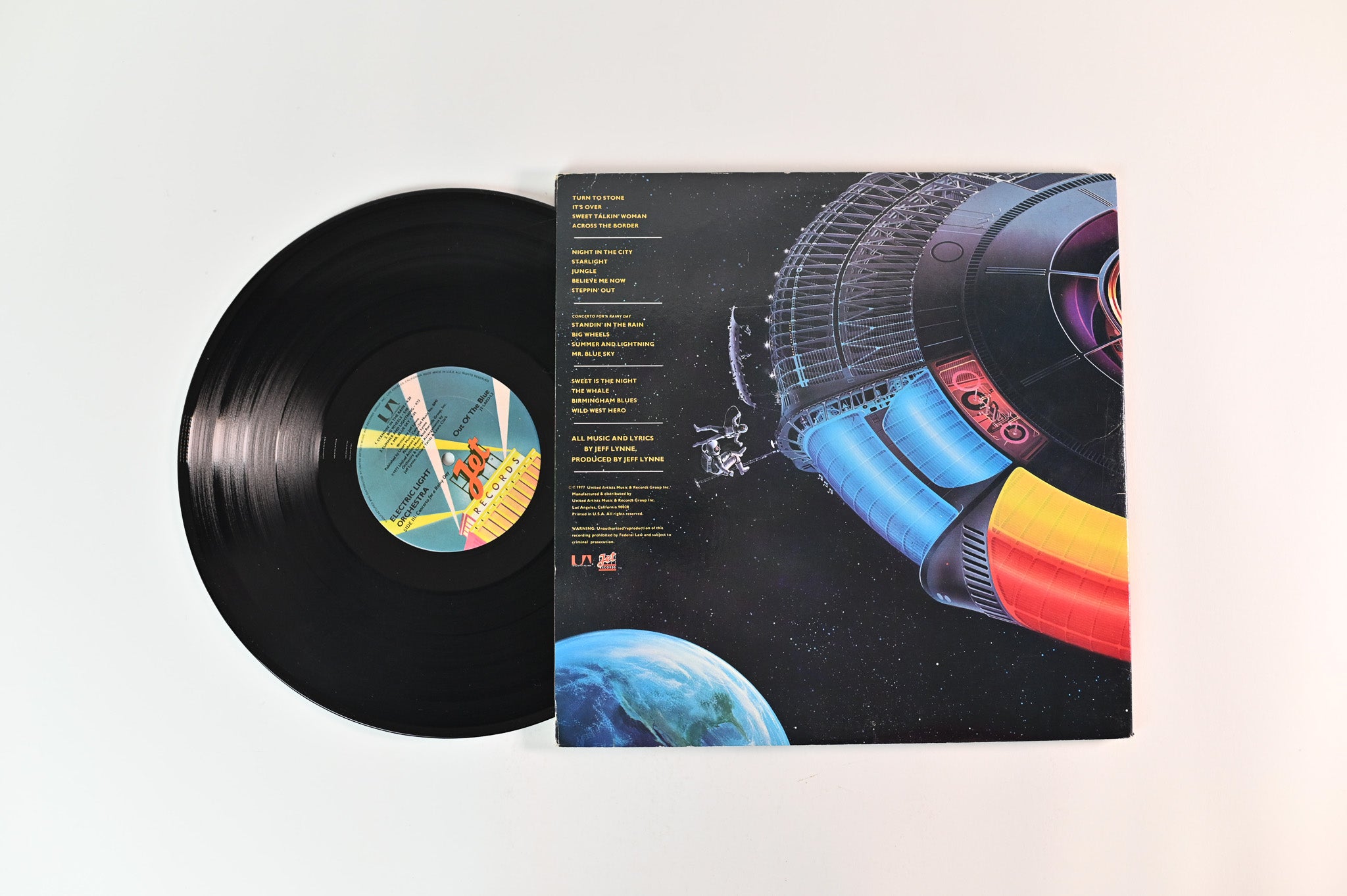 Electric Light Orchestra - Out Of The Blue on Jet Records