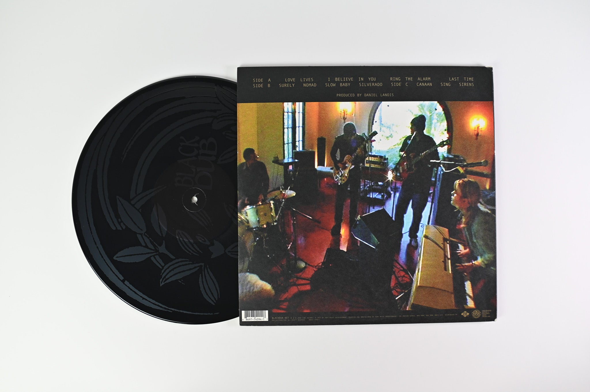 Black Dub - Black Dub on Jive Single Sided Etched