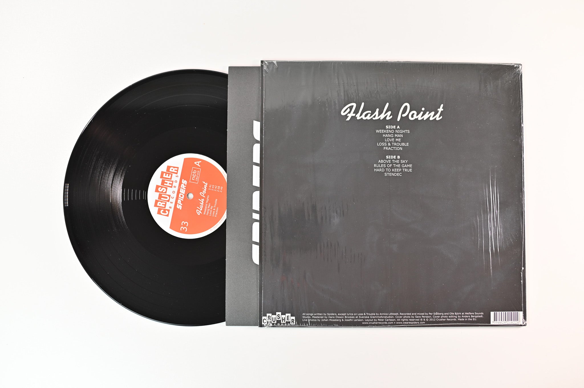 Spiders - Flash Point on Crusher Records