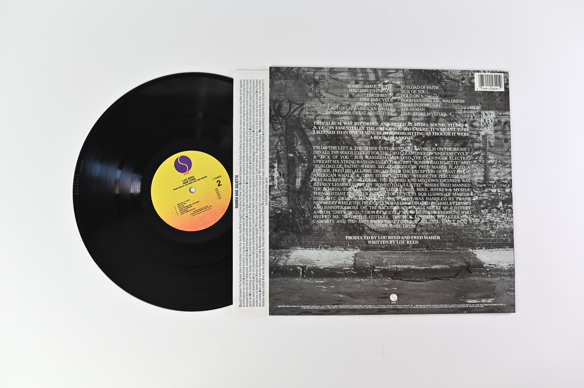 Lou Reed - New York on Sire