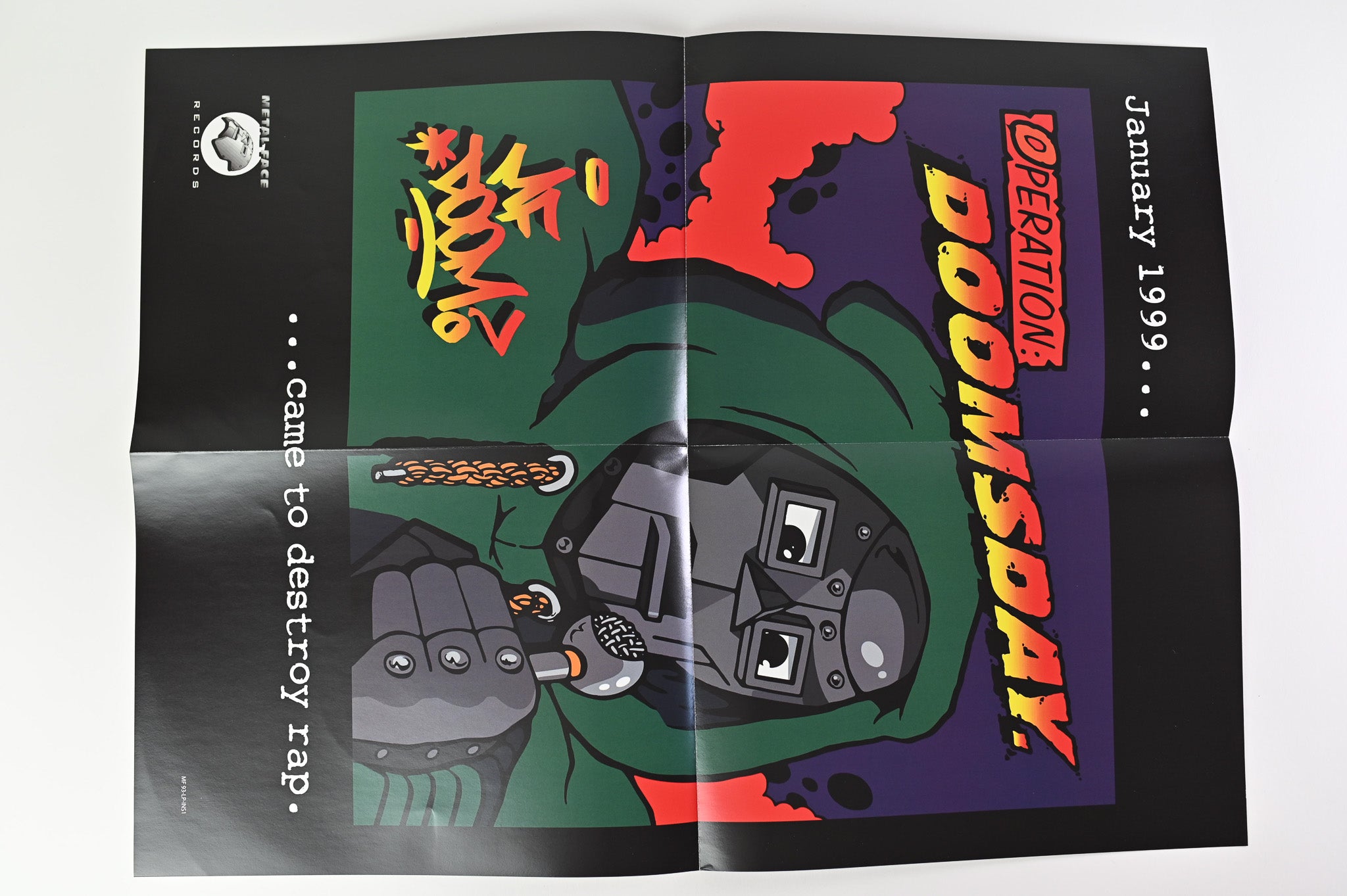 MF Doom - Operation: Doomsday Reissue on Metal Face Records