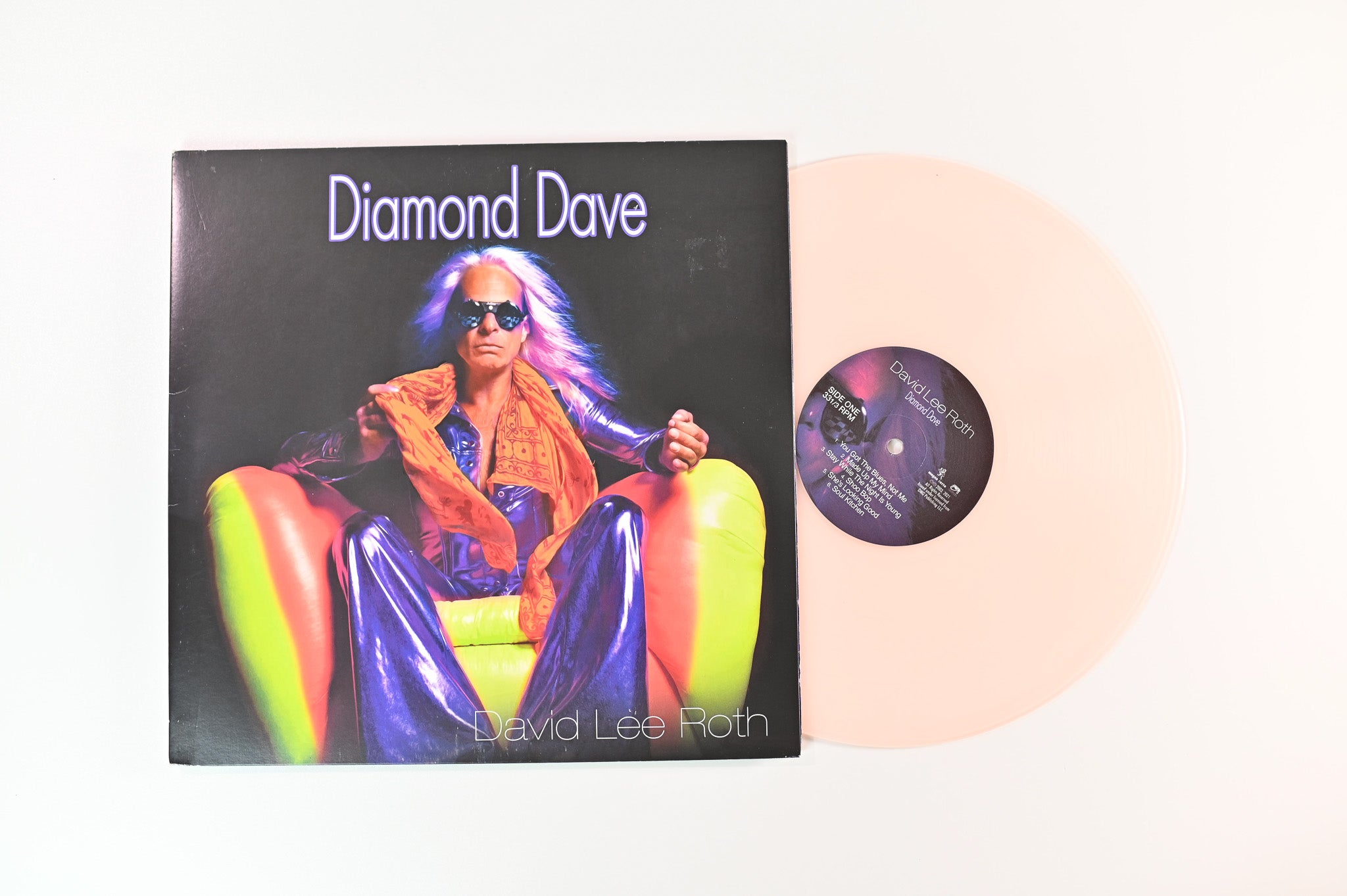 David Lee Roth - Diamond Dave on Cleopatra Ltd. Pink Vinyl