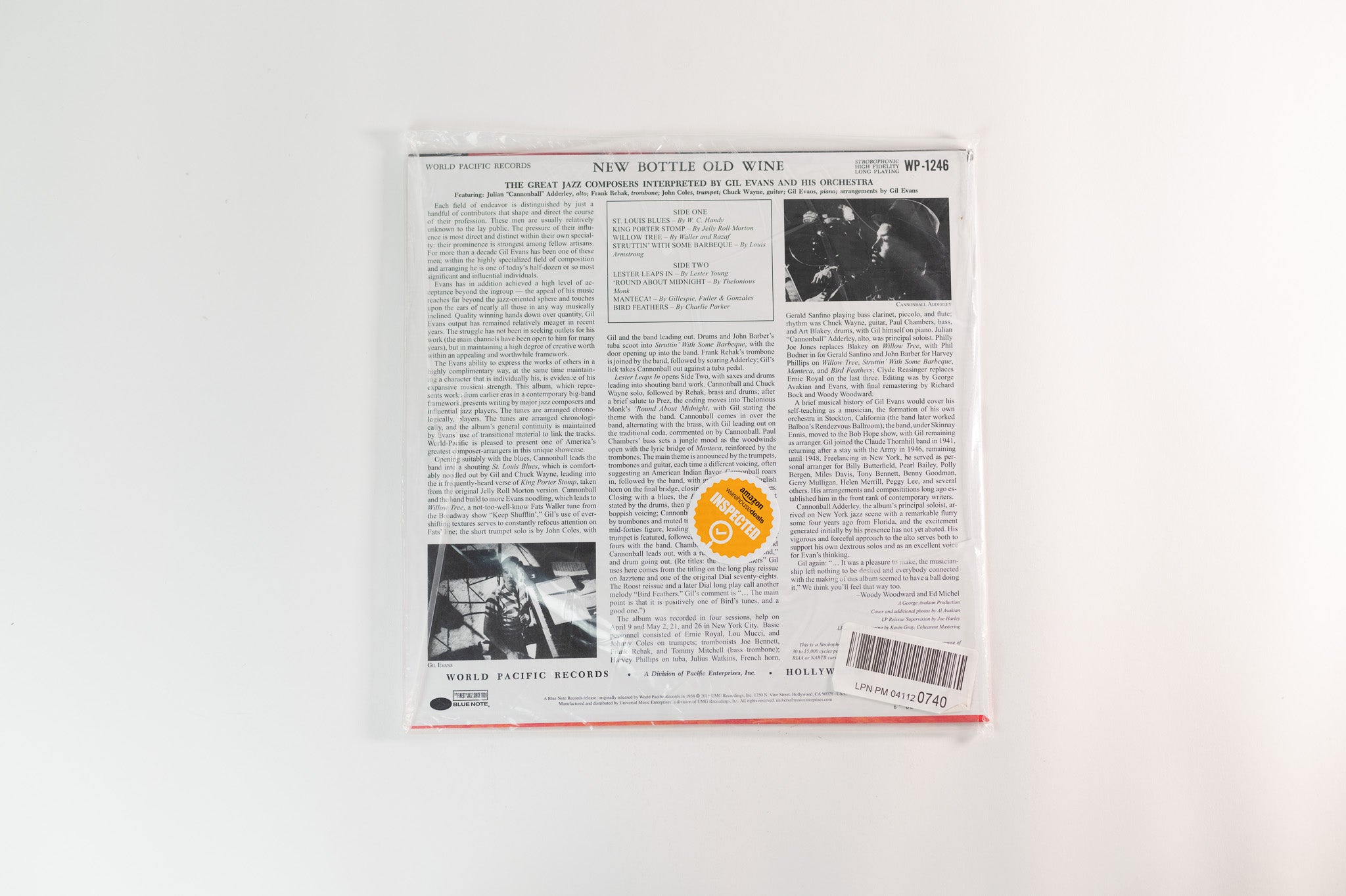 Gil Evans And His Orchestra - New Bottle Old Wine on Blue Note Tone Poet Reissue Sealed
