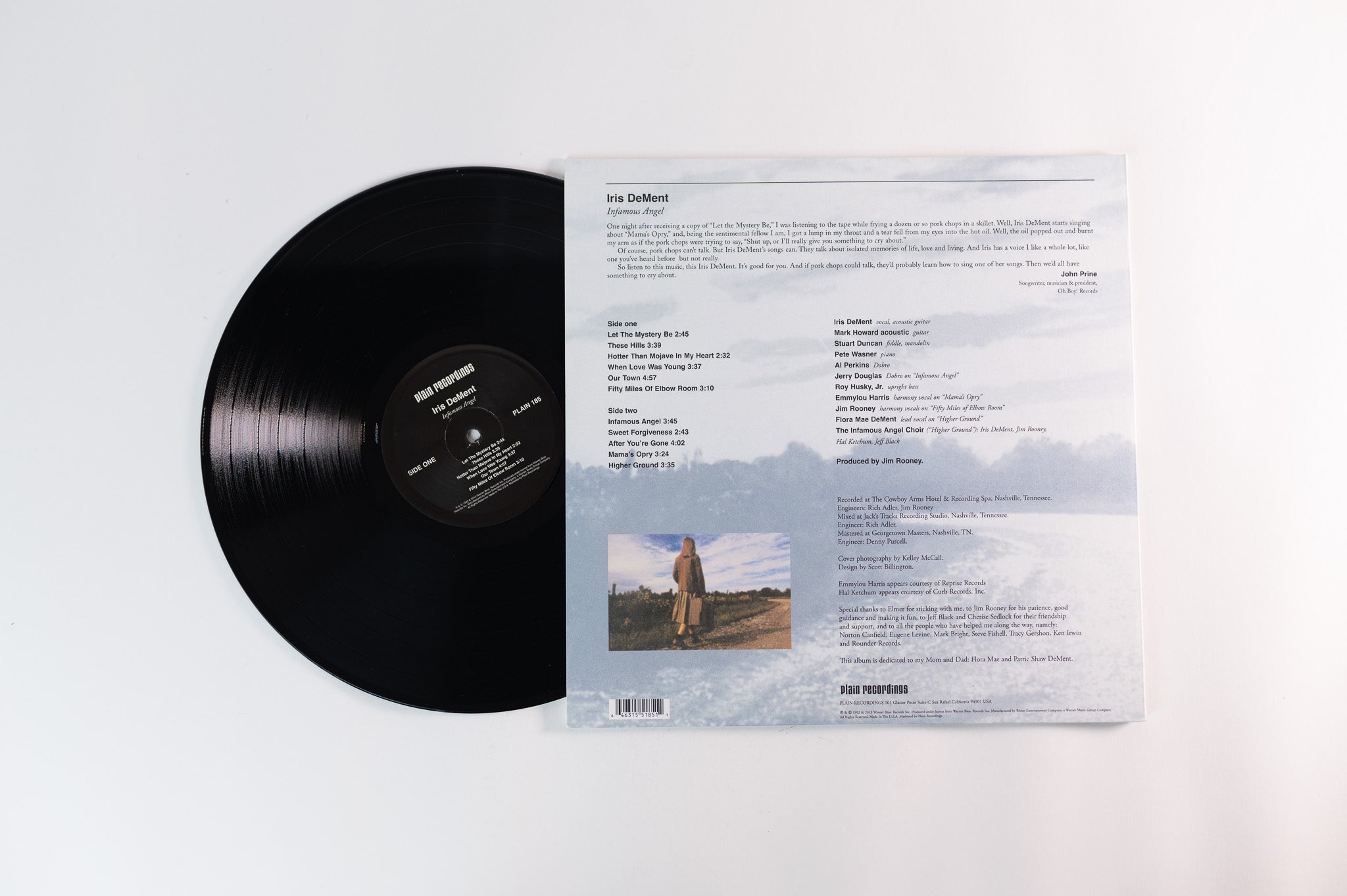 Iris DeMent - Infamous Angel on Plain Recordings