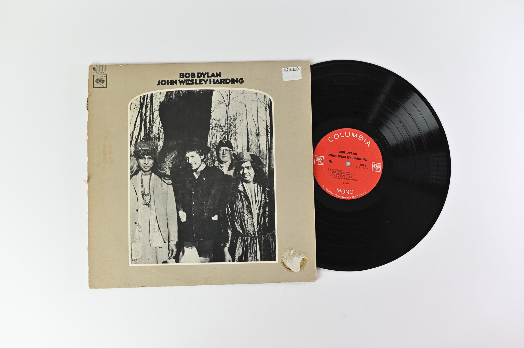Bob Dylan - John Wesley Harding on Columbia - 2-Eye Mono