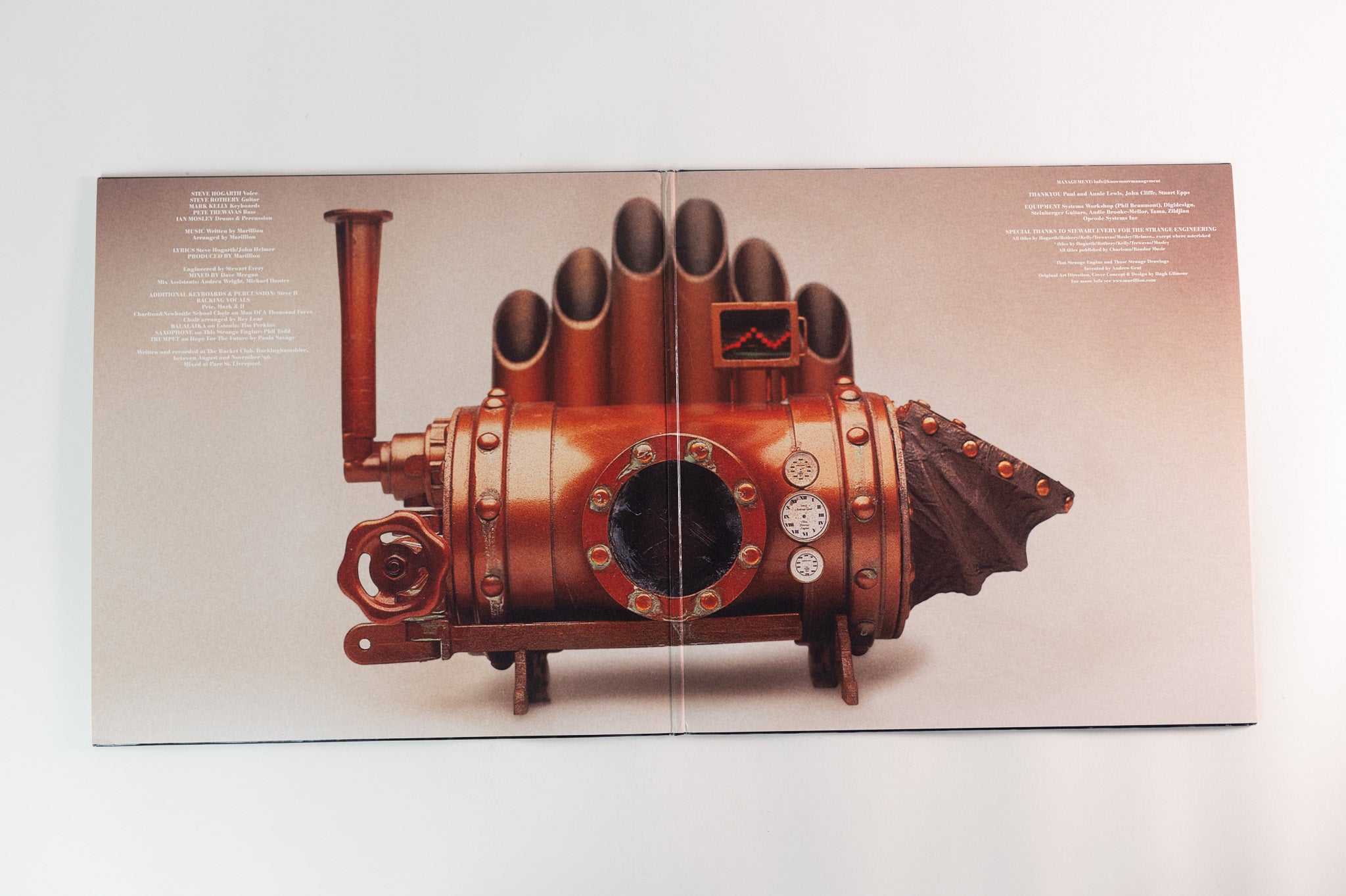 Marillion - This Strange Engine on Madfish 180 Gram Reissue