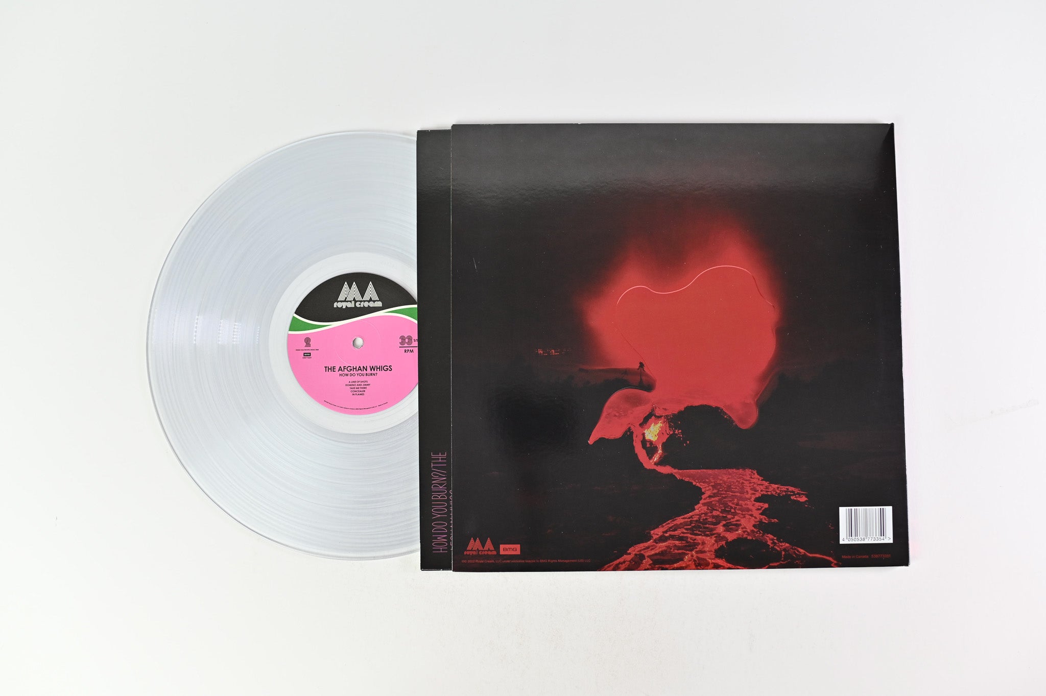 The Afghan Whigs - How Do You Burn? on Royal Cream Records Clear Vinyl