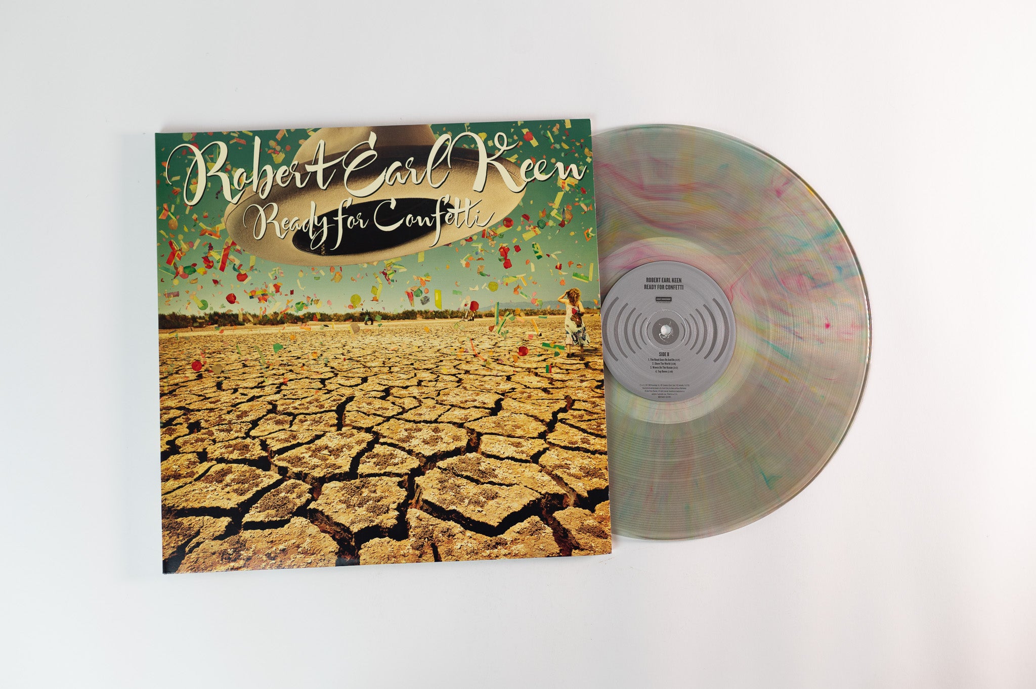 Robert Earl Keen - Ready For Confetti on Lost Highway Confetti Colored Vinyl