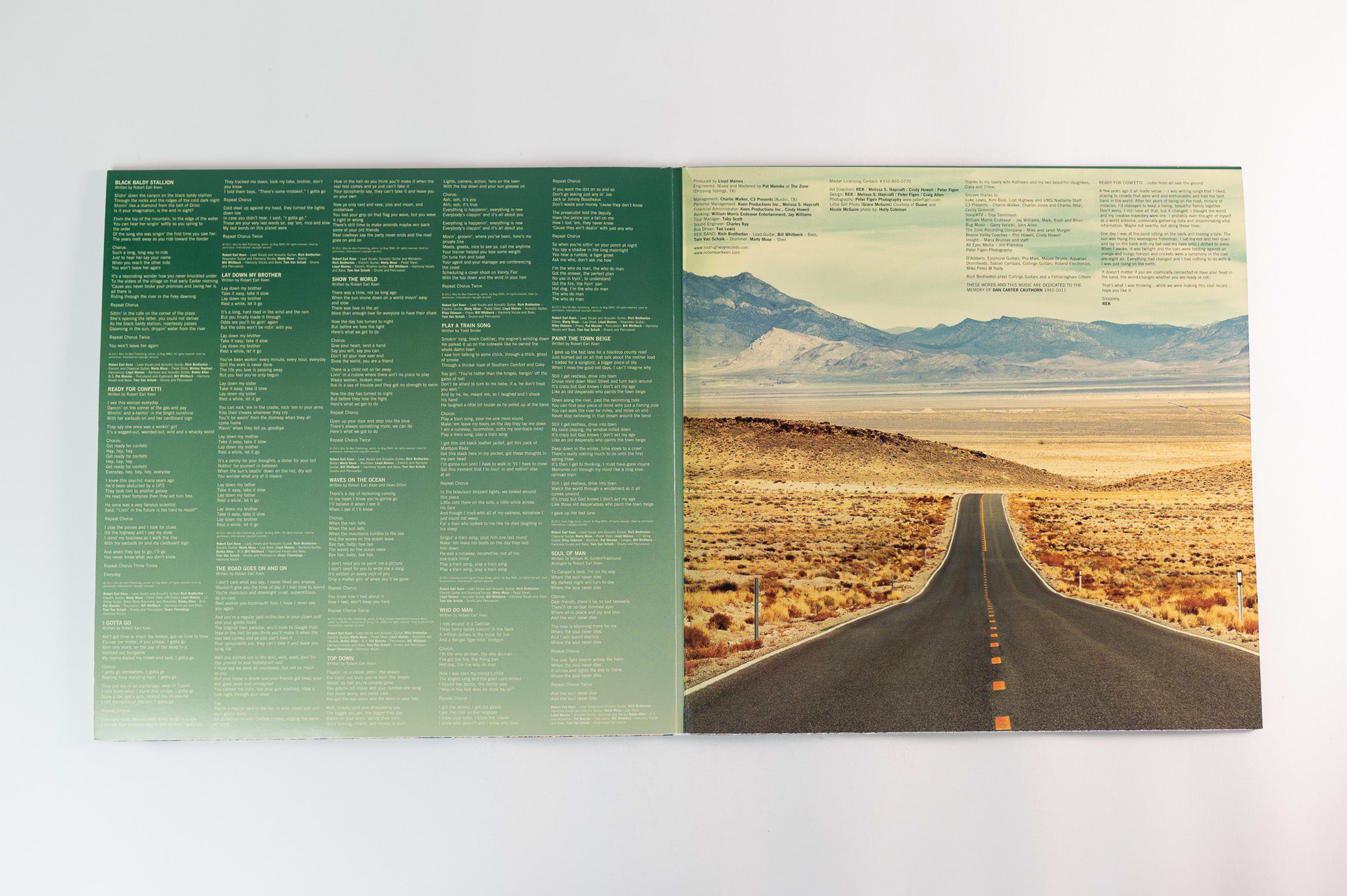 Robert Earl Keen - Ready For Confetti on Lost Highway Confetti Colored Vinyl
