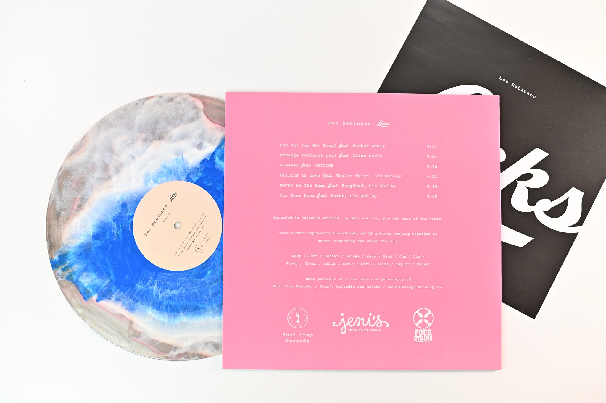 Doc Robinson - Licks on Soul Step Records Ltd. Wax Mage Vinyl