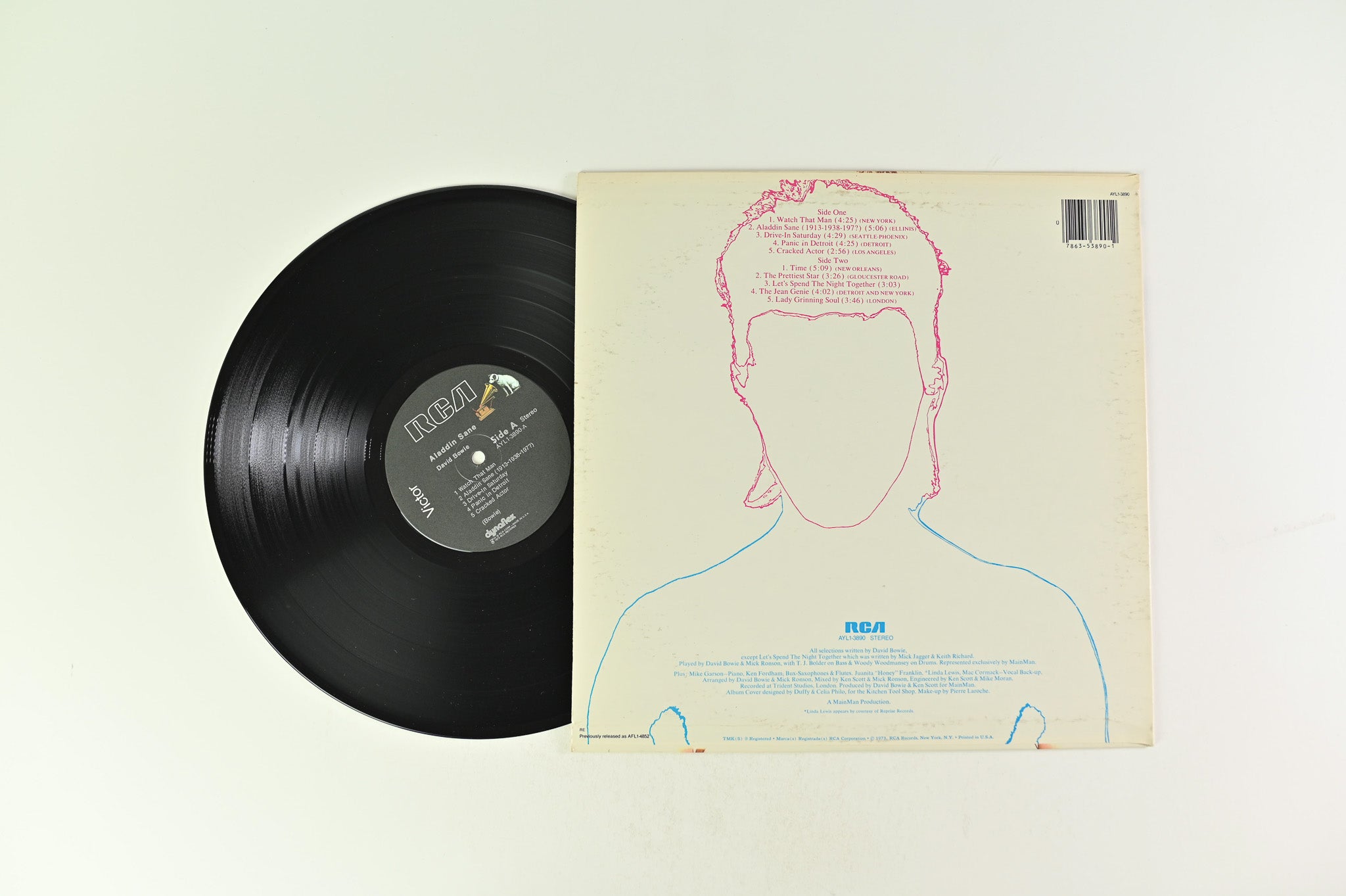 David Bowie - Aladdin Sane on RCA Victor Reissue
