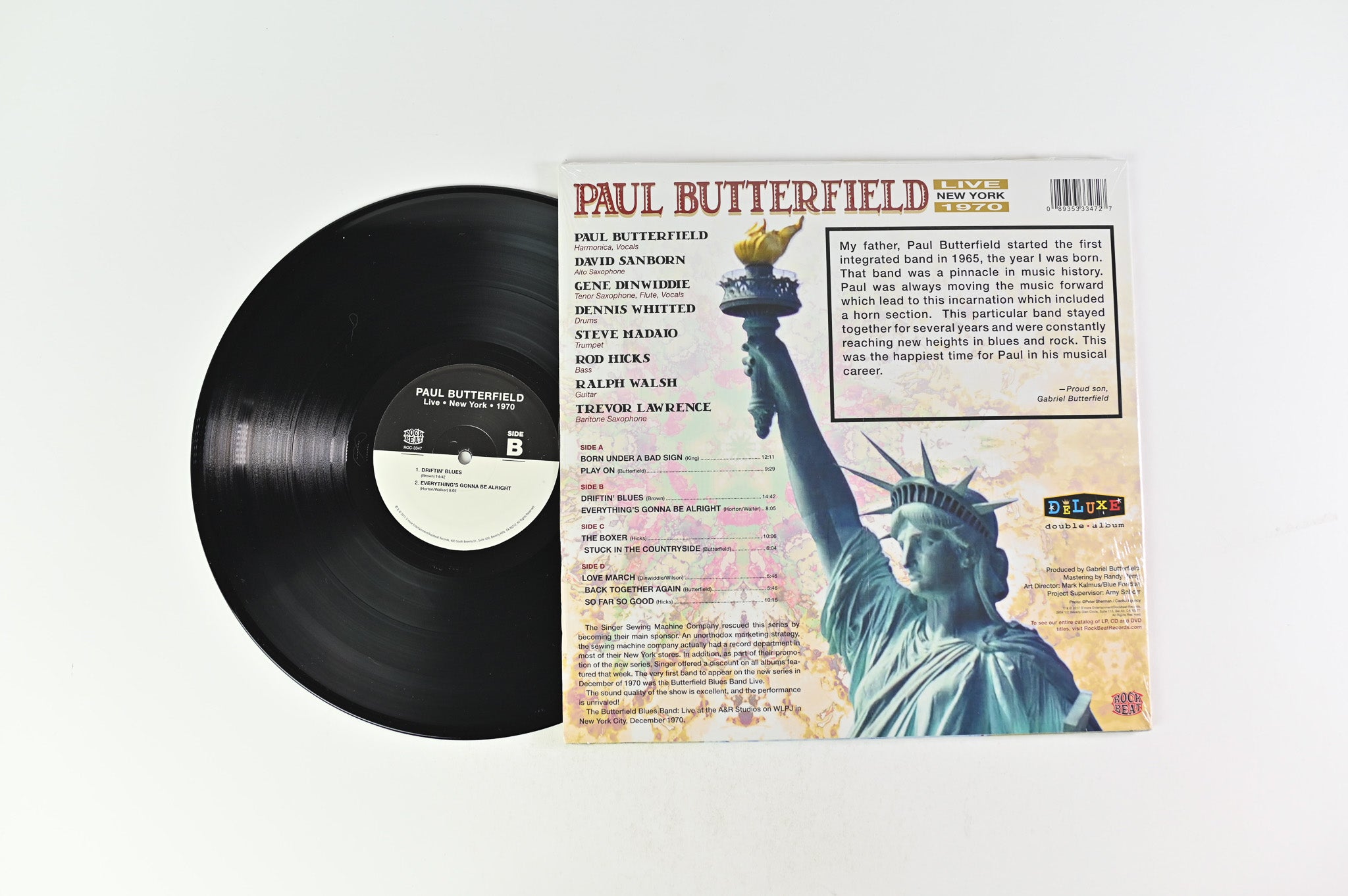 Paul Butterfield - Live New York 1970 on RockBeat Records