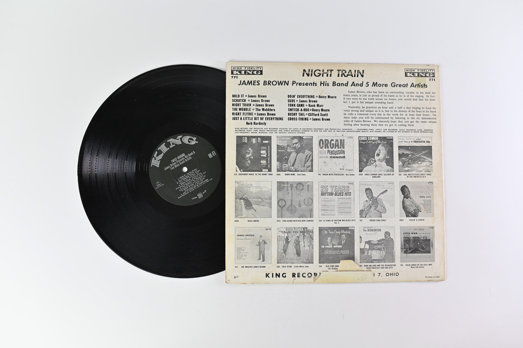 James Brown - Night Train on King - Mono