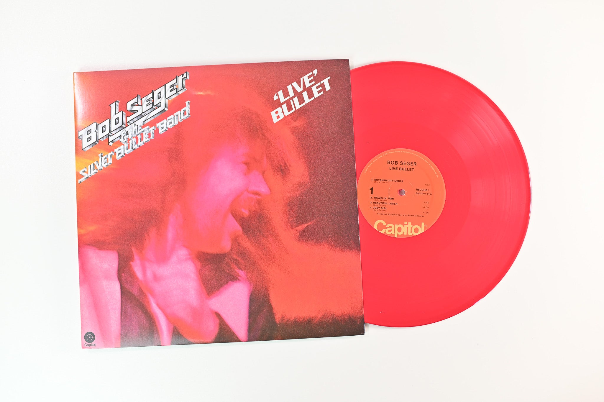 Bob Seger And The Silver Bullet Band - Live Bullet on Capitol Records / UMe - Red Vinyl