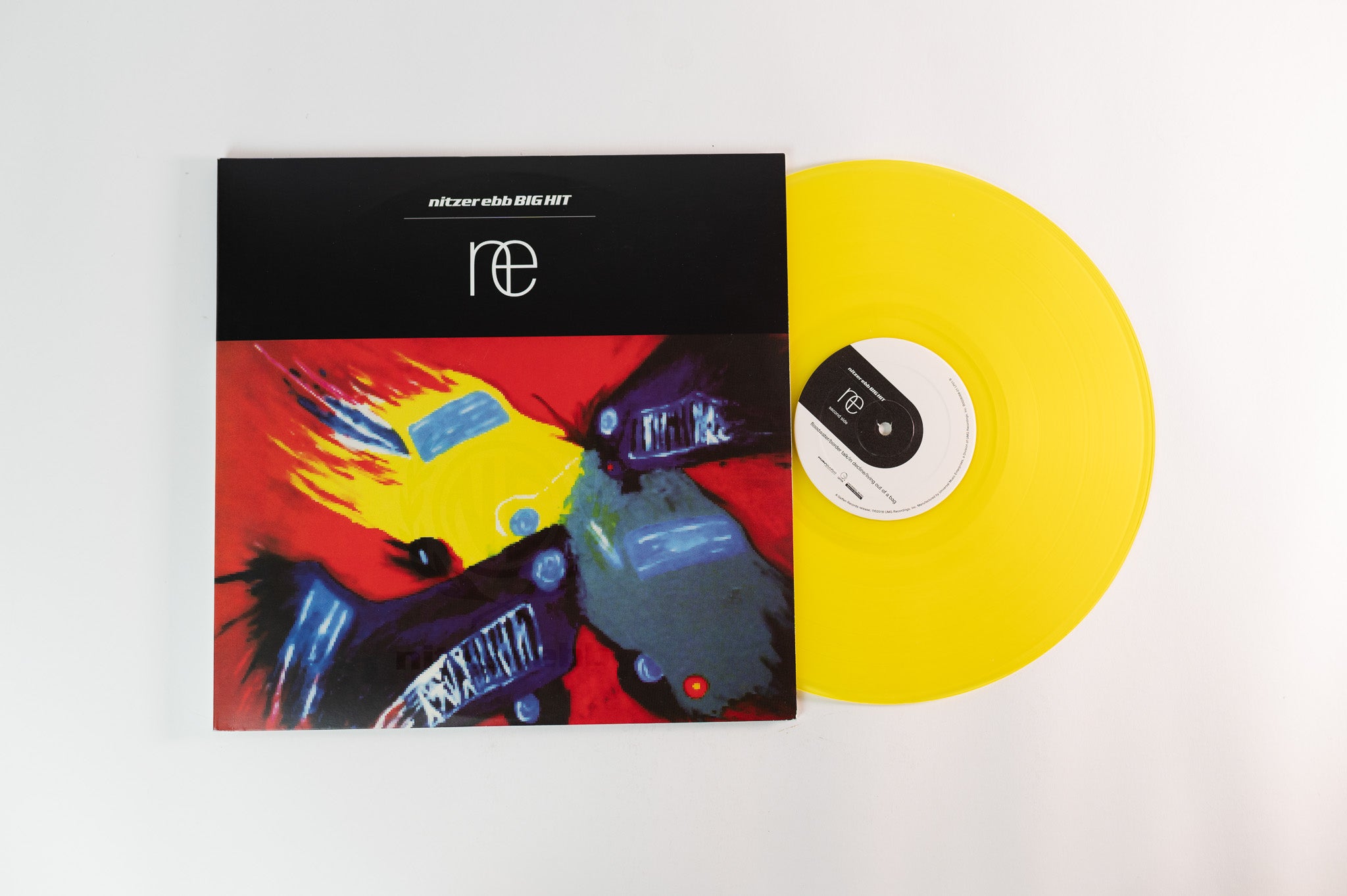 Nitzer Ebb - Big Hit on Pylon Yellow Vinyl Reissue