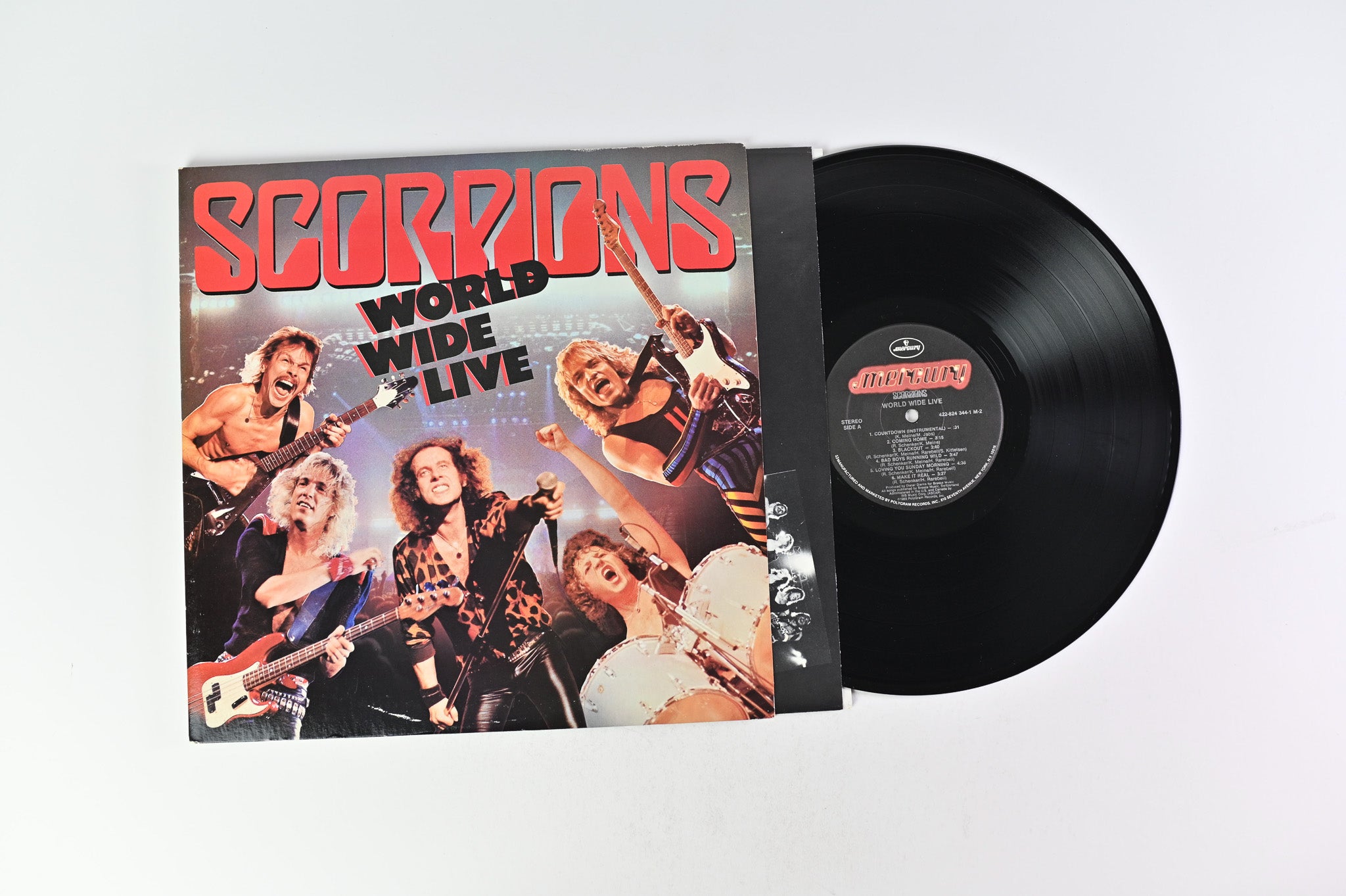 Scorpions - World Wide Live on Mercury