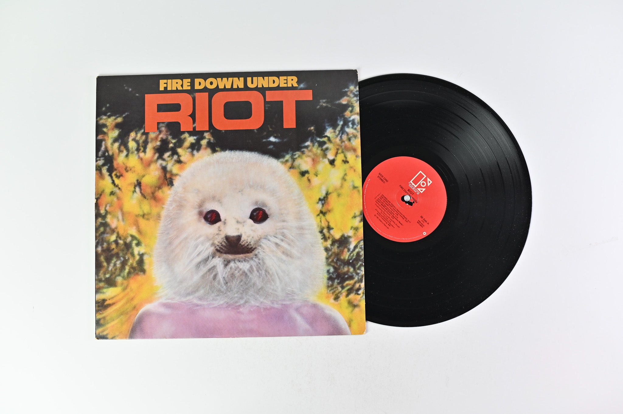 Riot - Fire Down Under on Elektra