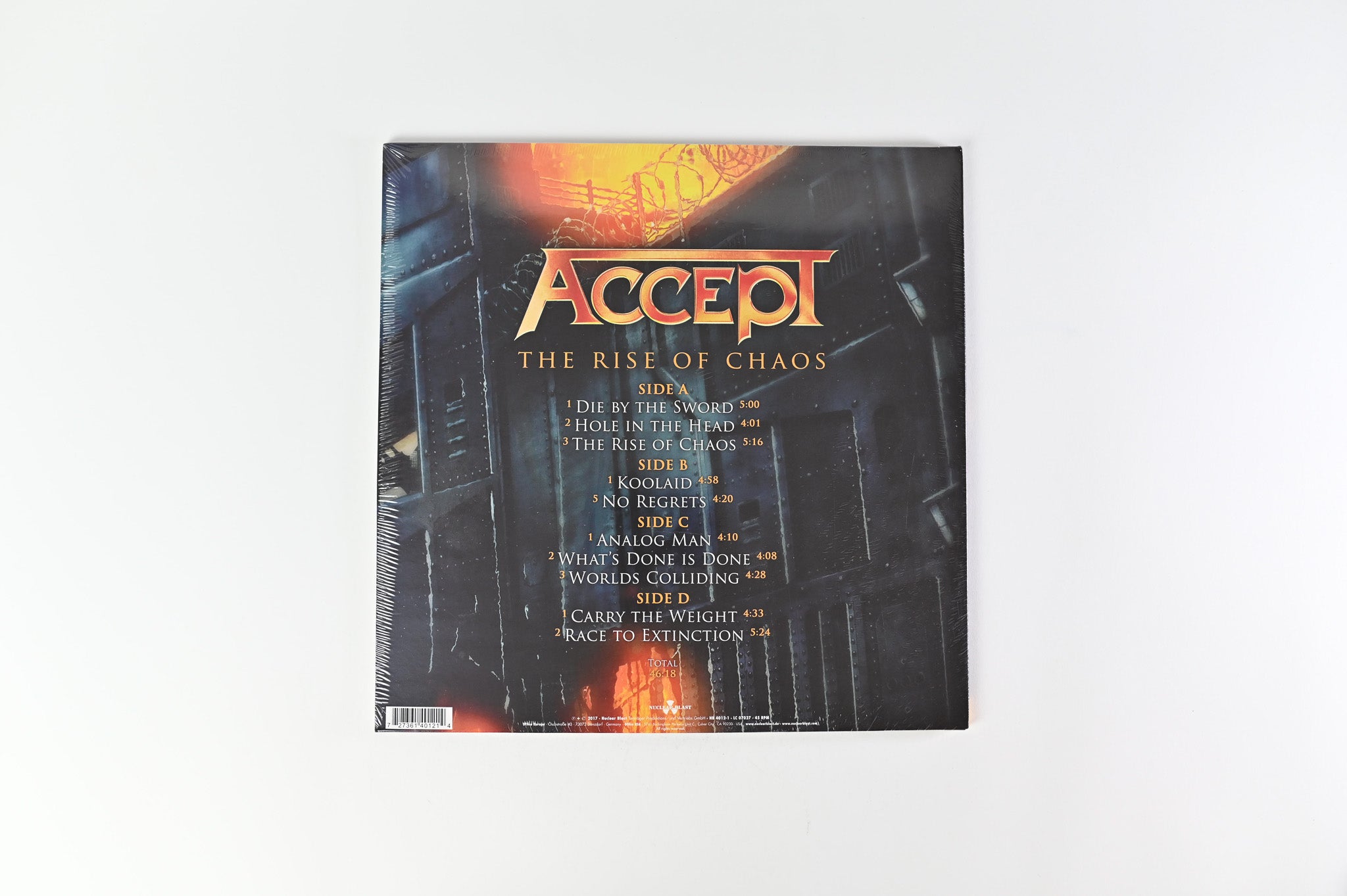 Accept - The Rise Of Chaos on Nuclear Blast - Sealed