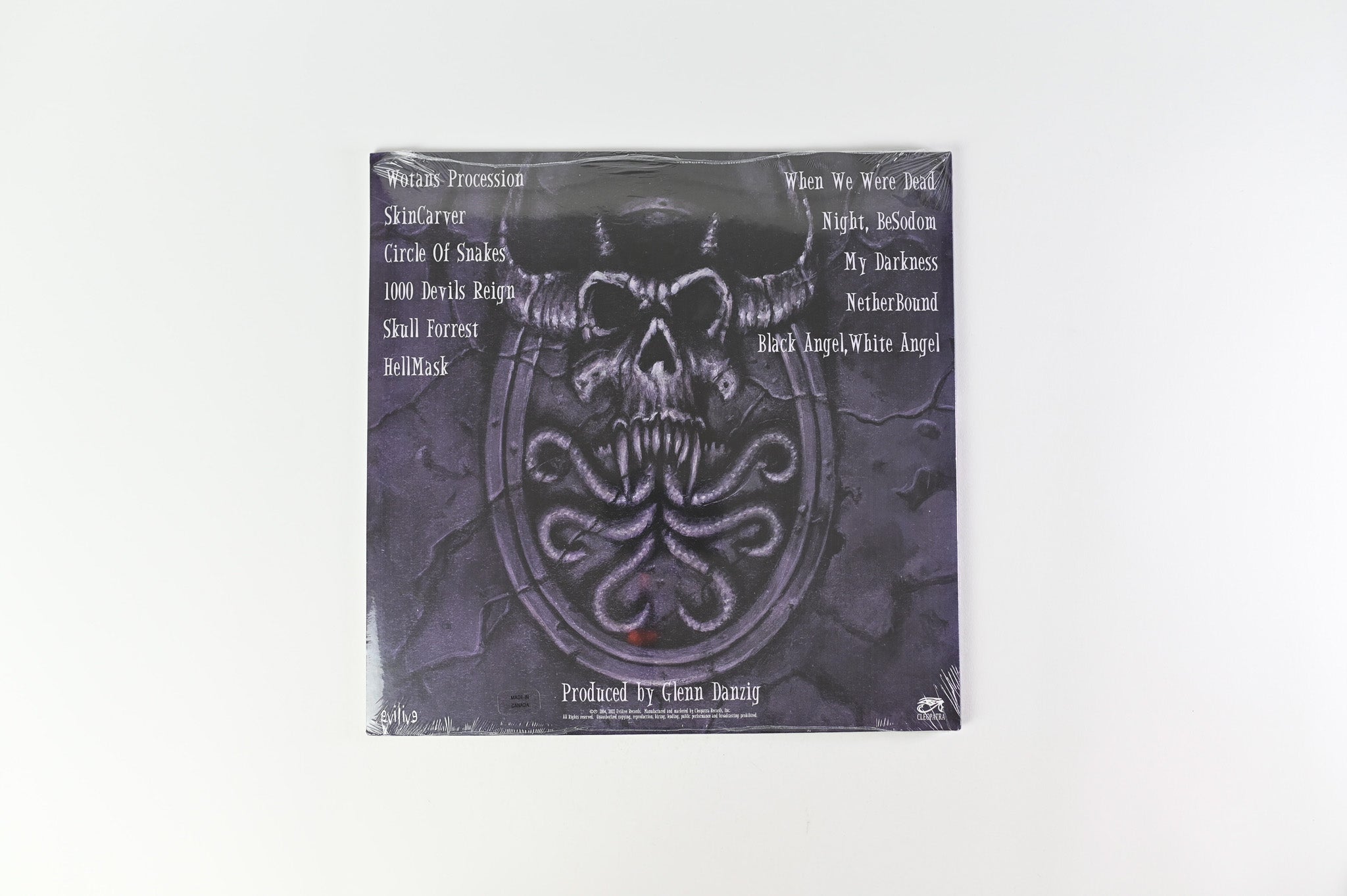 Danzig - Circle Of Snakes on Cleopatra - Sealed - Splatter Vinyl