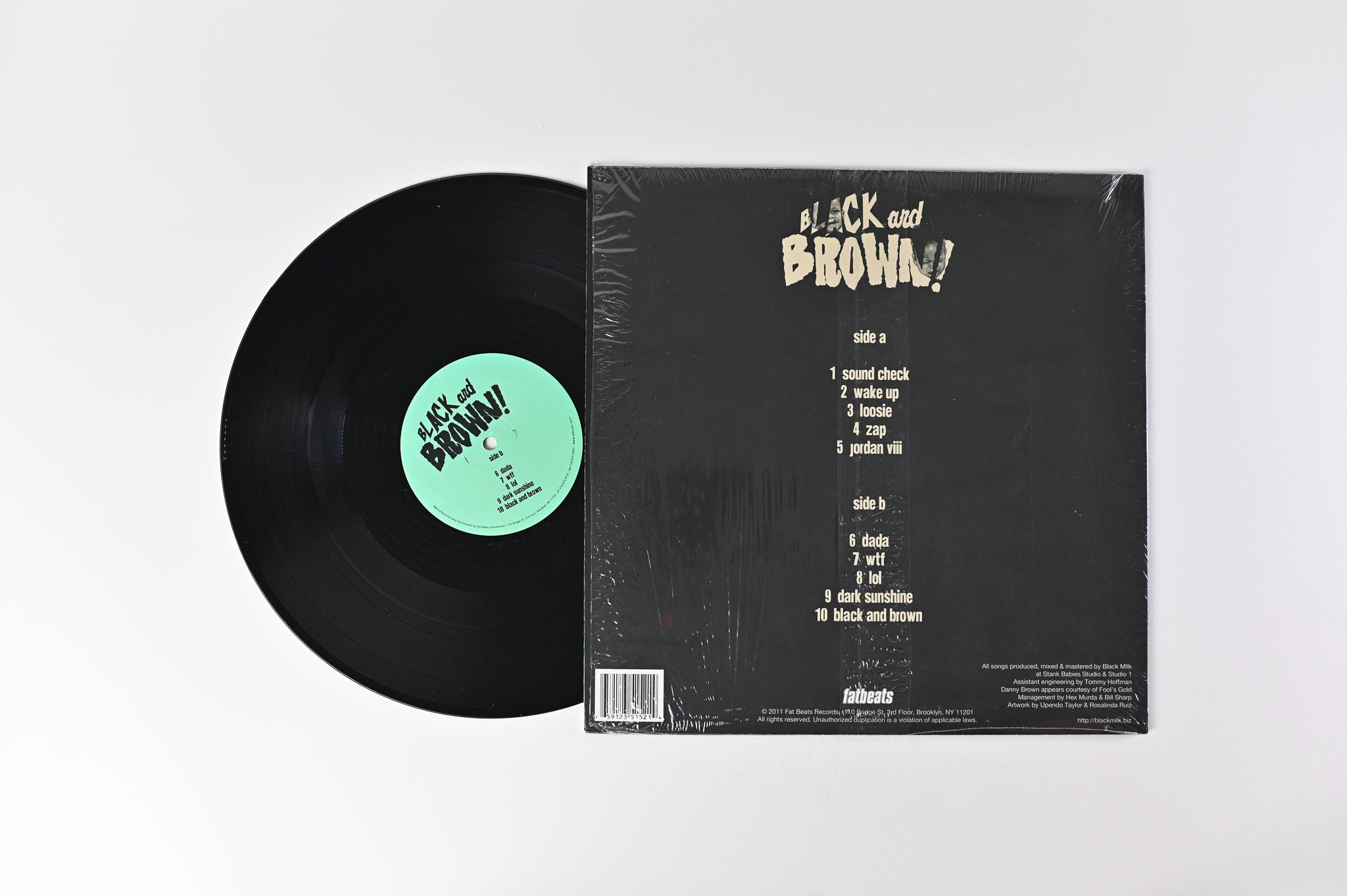 Black Milk - Black And Brown! on Fat Beats