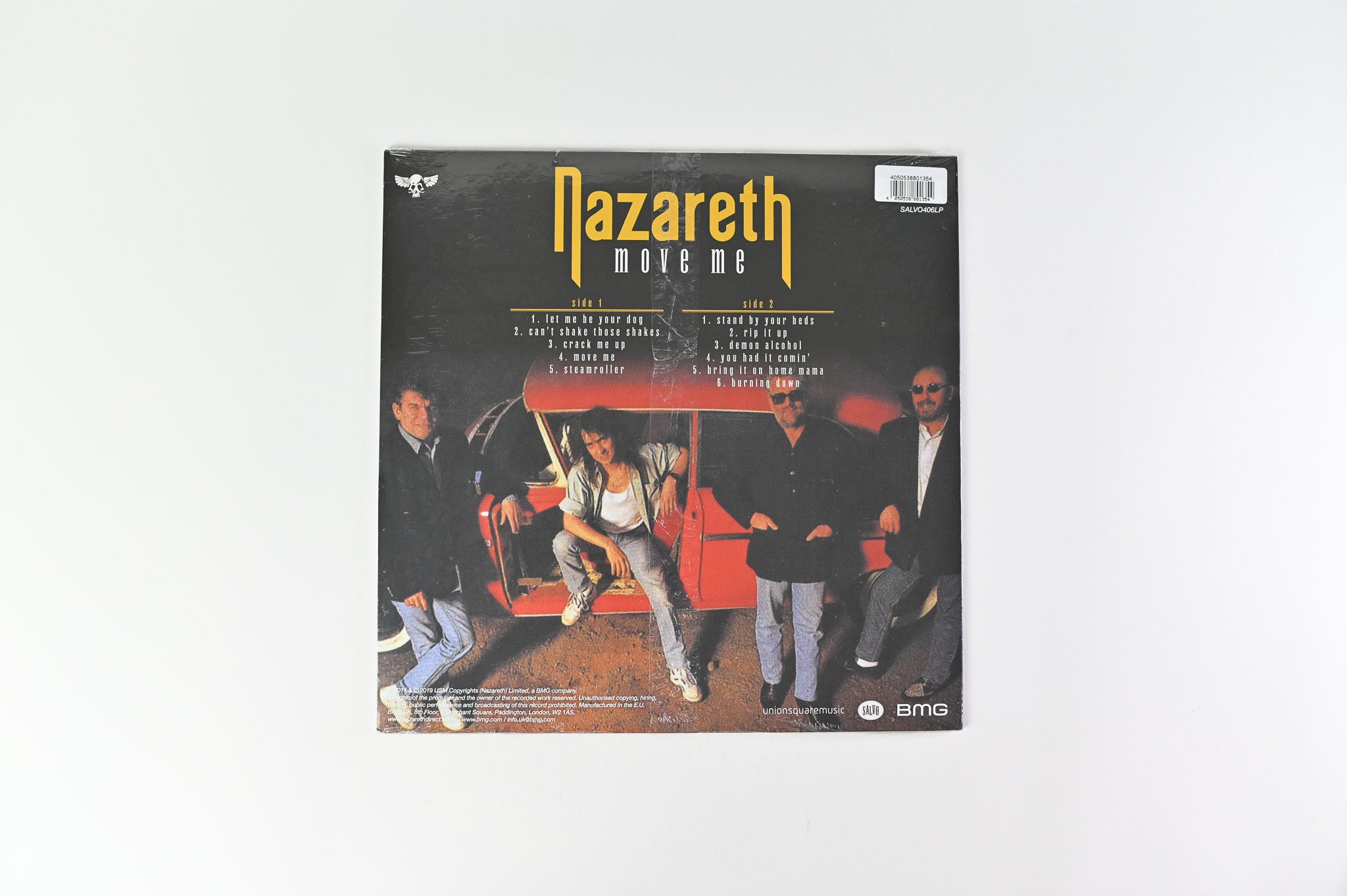 Nazareth - Move Me on BMG - Burgundy Colored Vinyl