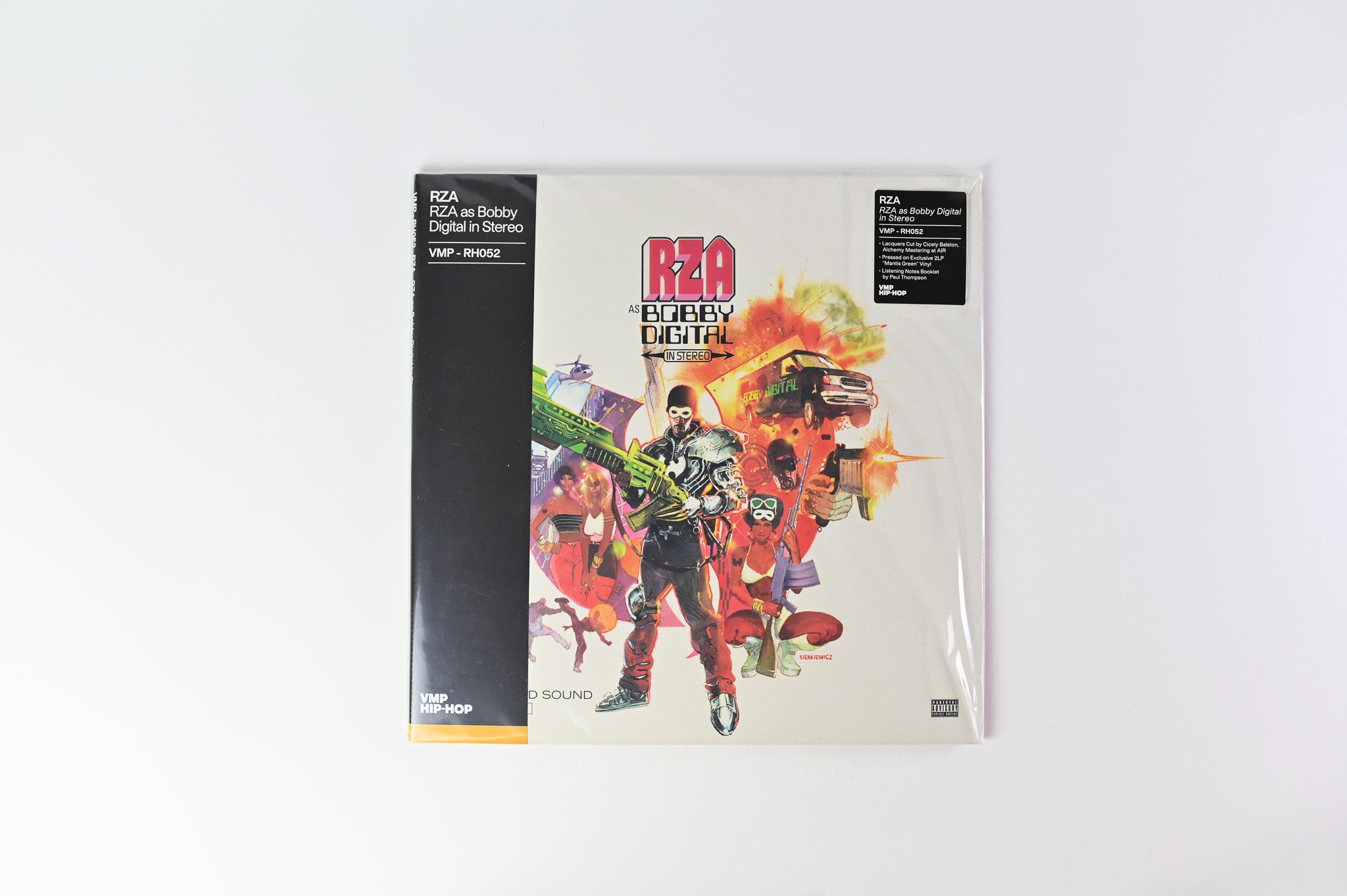 RZA - RZA As Bobby Digital In Stereo Vinyl Me Please Mantis Green Reissue