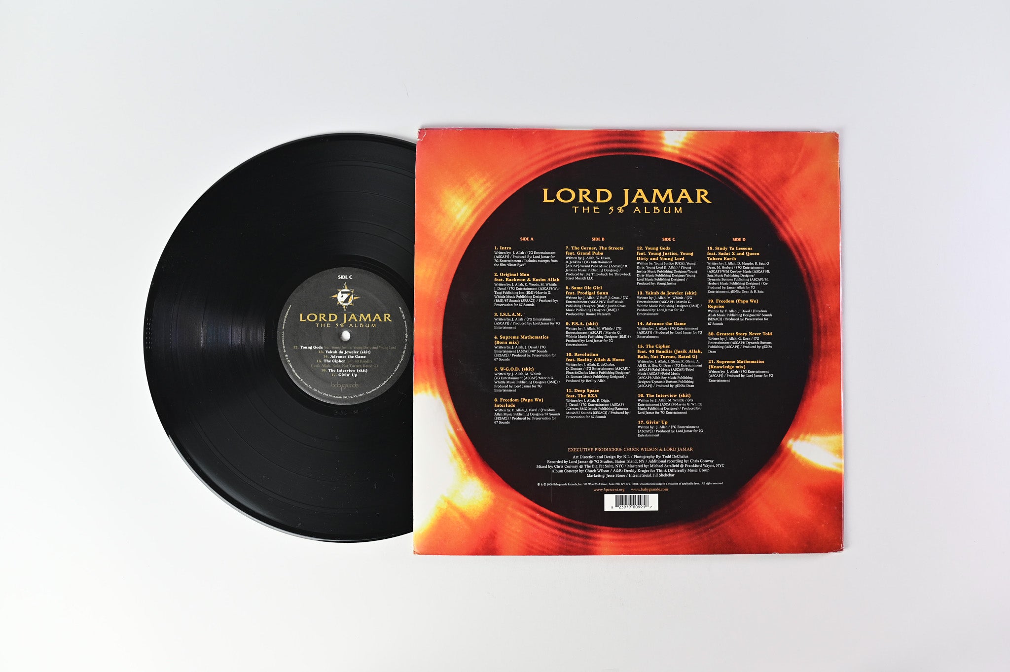 Lord Jamar - The 5% Album on Babygrande