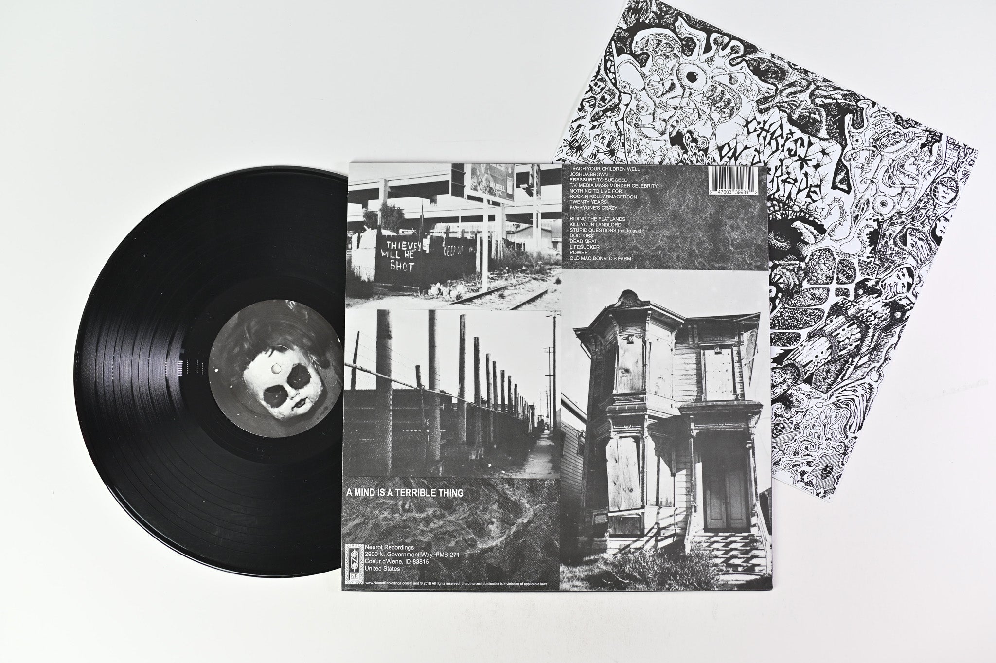 Christ On Parade - A Mind Is A Terrible Thing on Neurot Reissue