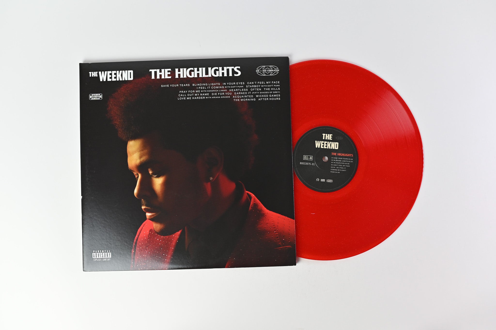 The Weeknd - The Highlights on XO Ltd Red Sparkle