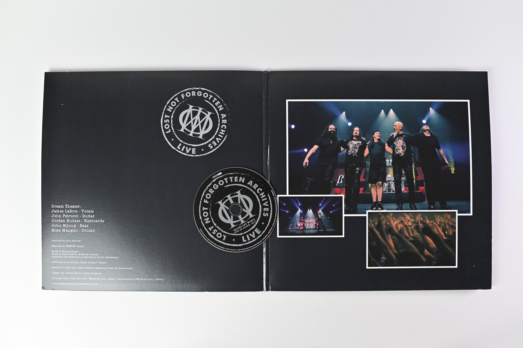 Dream Theater - Images And Words - Live In Japan, 2017 on Inside Out Ltd Cobalt Blue