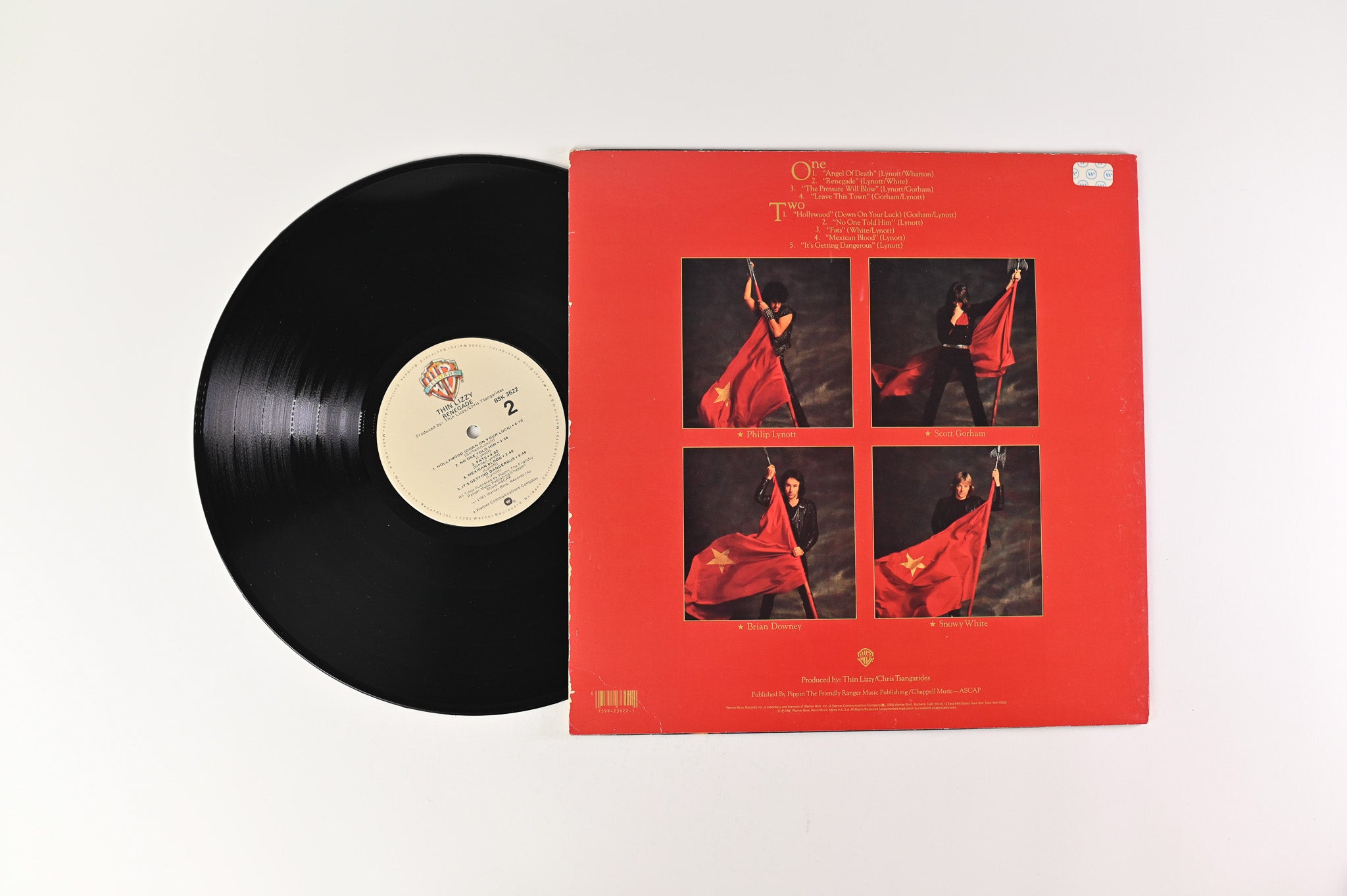 Thin Lizzy - Renegade on Warner Bros. Records