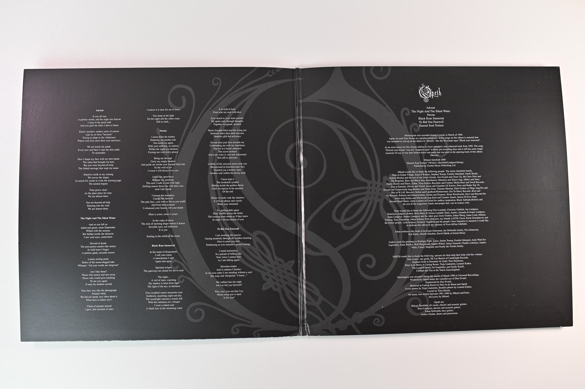 Opeth - Morningrise on Candlelight RSD 2021 Ltd Blue Translucent Reissue