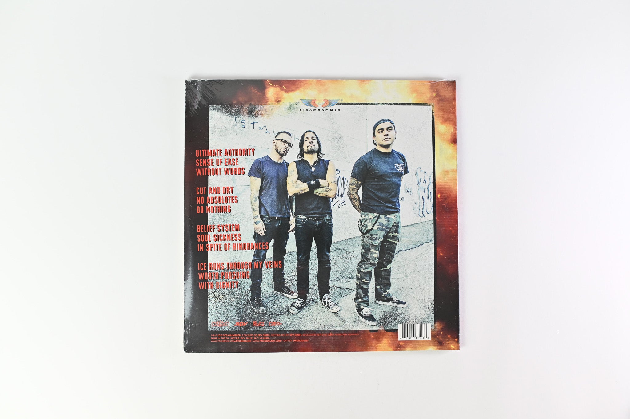 Prong - X - No Absolutes on Steamhammer / SPV - Sealed Red vinyl