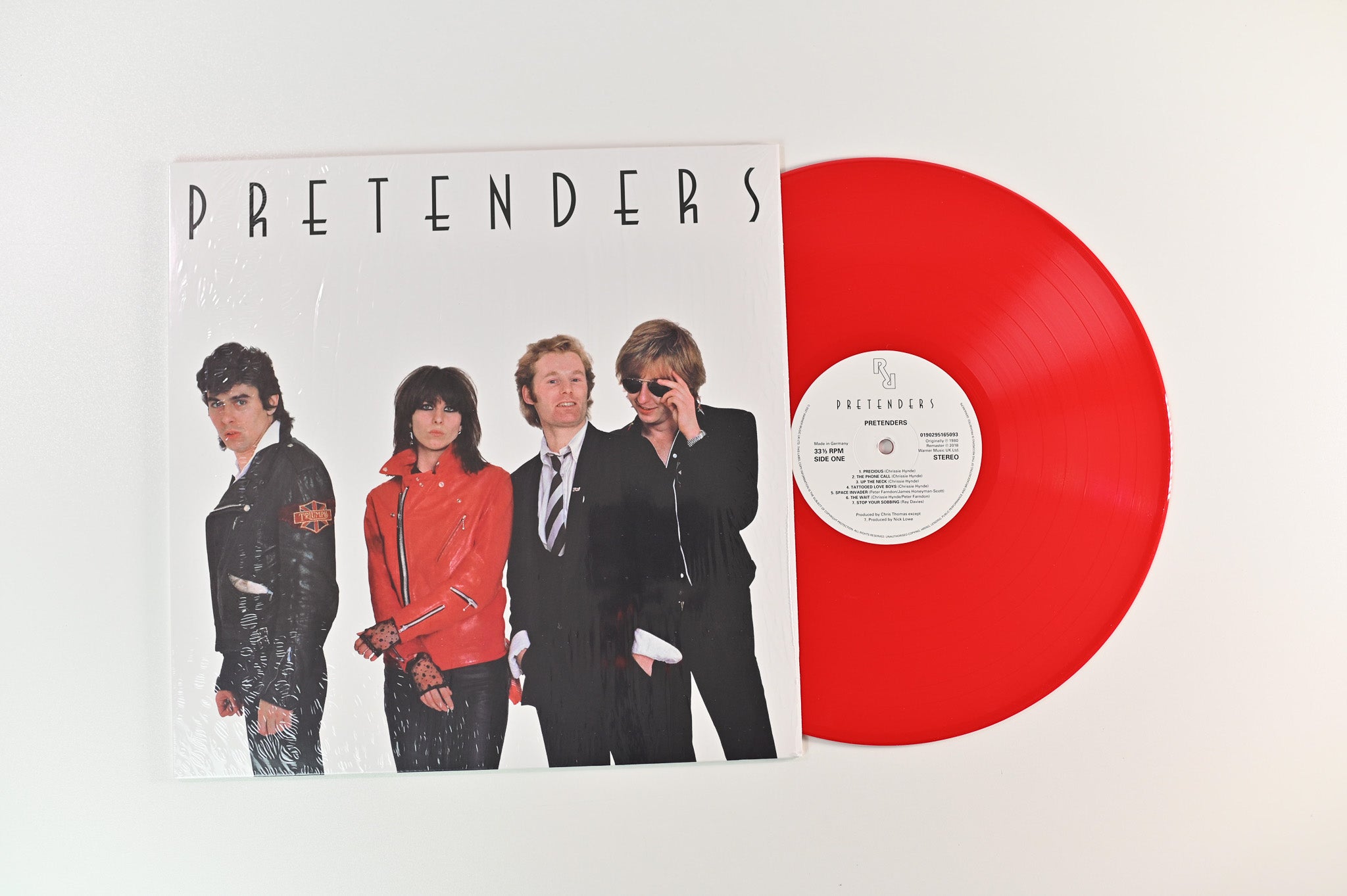 The Pretenders - Pretenders on Real Records Ltd Red Vinyl Reissue