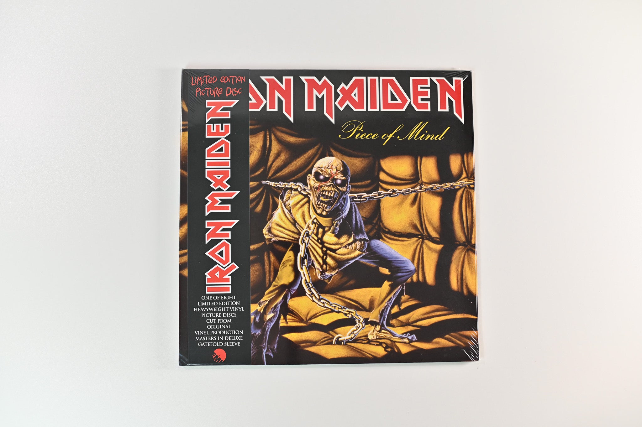 Iron Maiden - Piece Of Mind on EMI Ltd Picture Disc Reissue Sealed