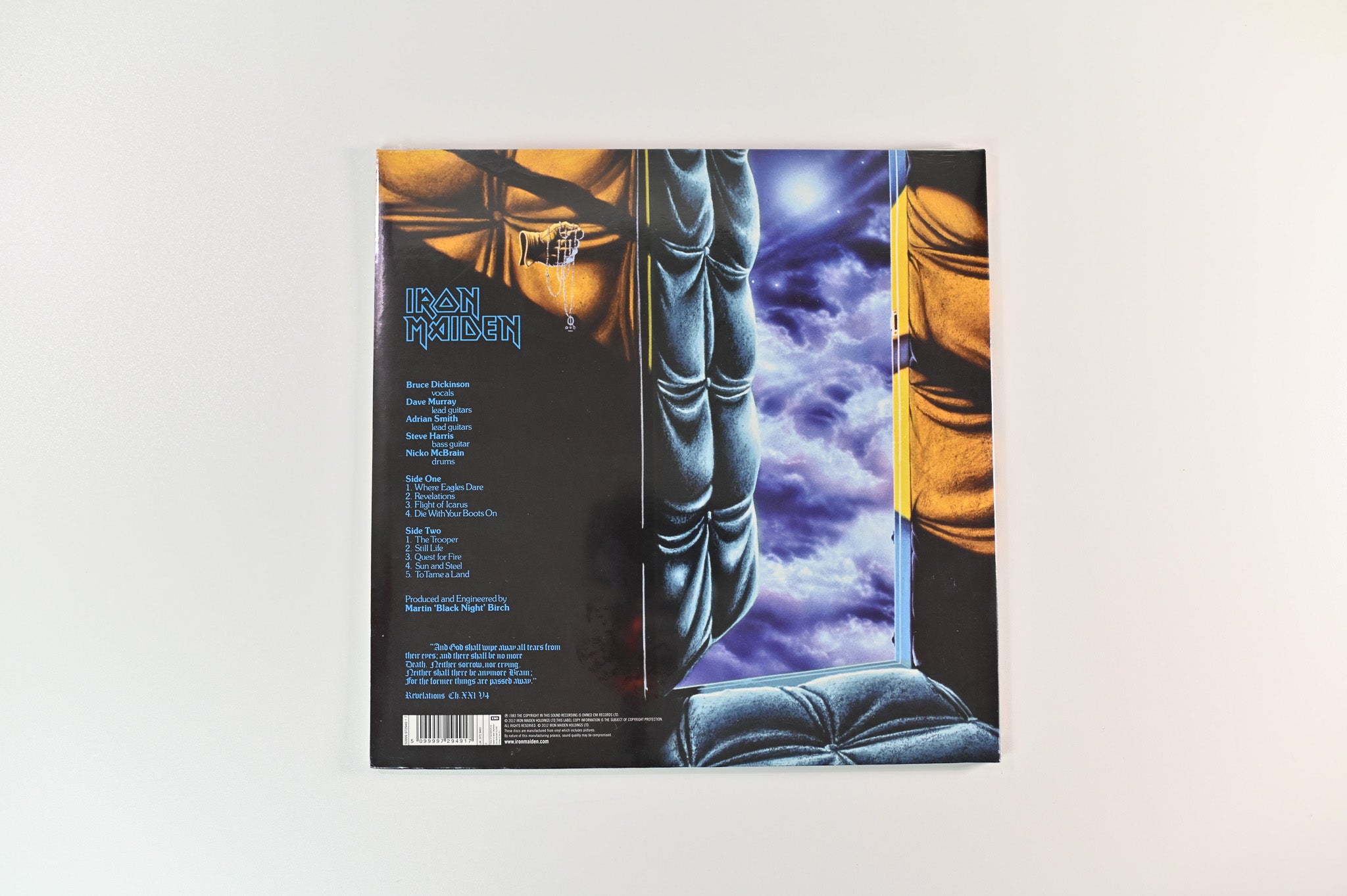 Iron Maiden - Piece Of Mind on EMI Ltd Picture Disc Reissue Sealed