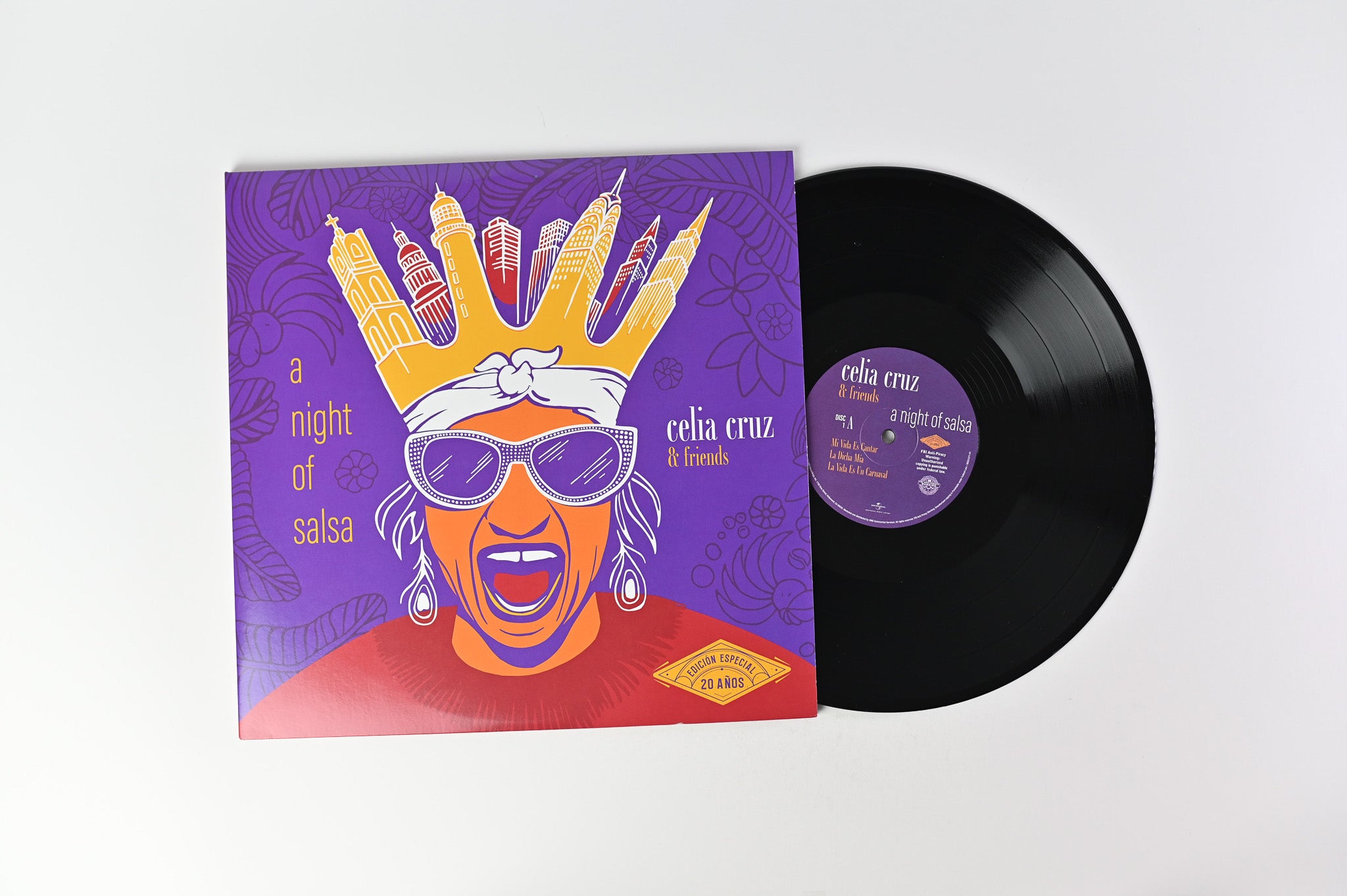 Celia Cruz - A Night Of Salsa on Universal Special Edition Gatefold