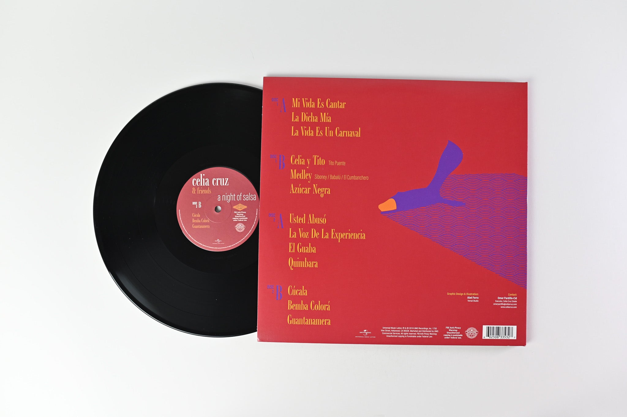 Celia Cruz - A Night Of Salsa on Universal Special Edition Gatefold