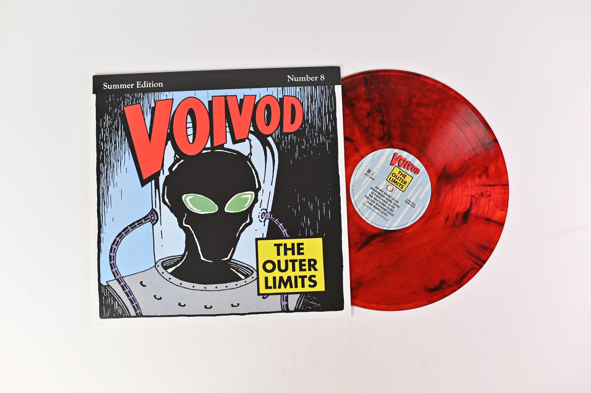 Voïvod - The Outer Limits on Real Gone Ltd Red/Black Smoke Reissue