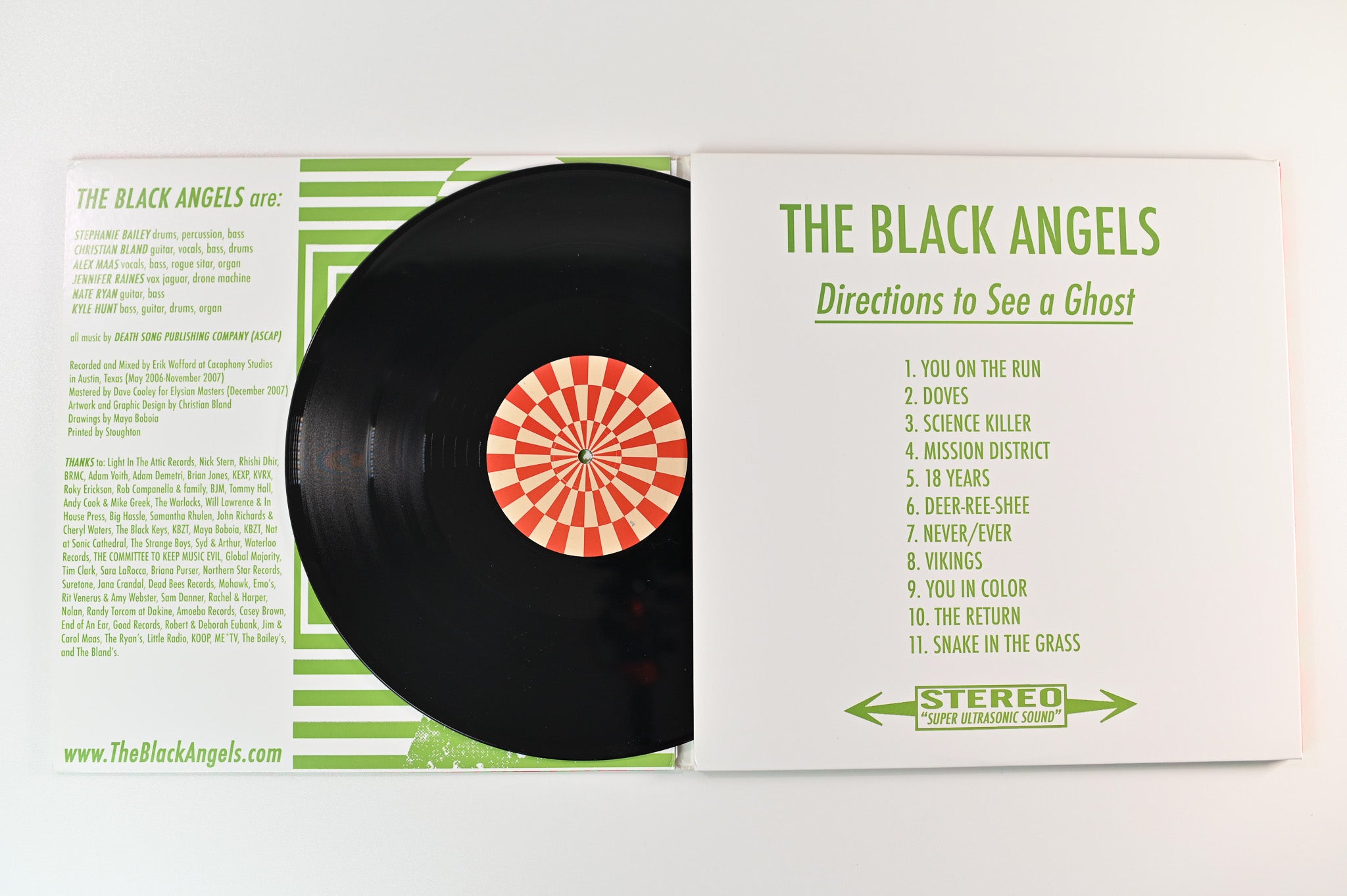 The Black Angels - Directions To See A Ghost on Light in the Attic Reissue