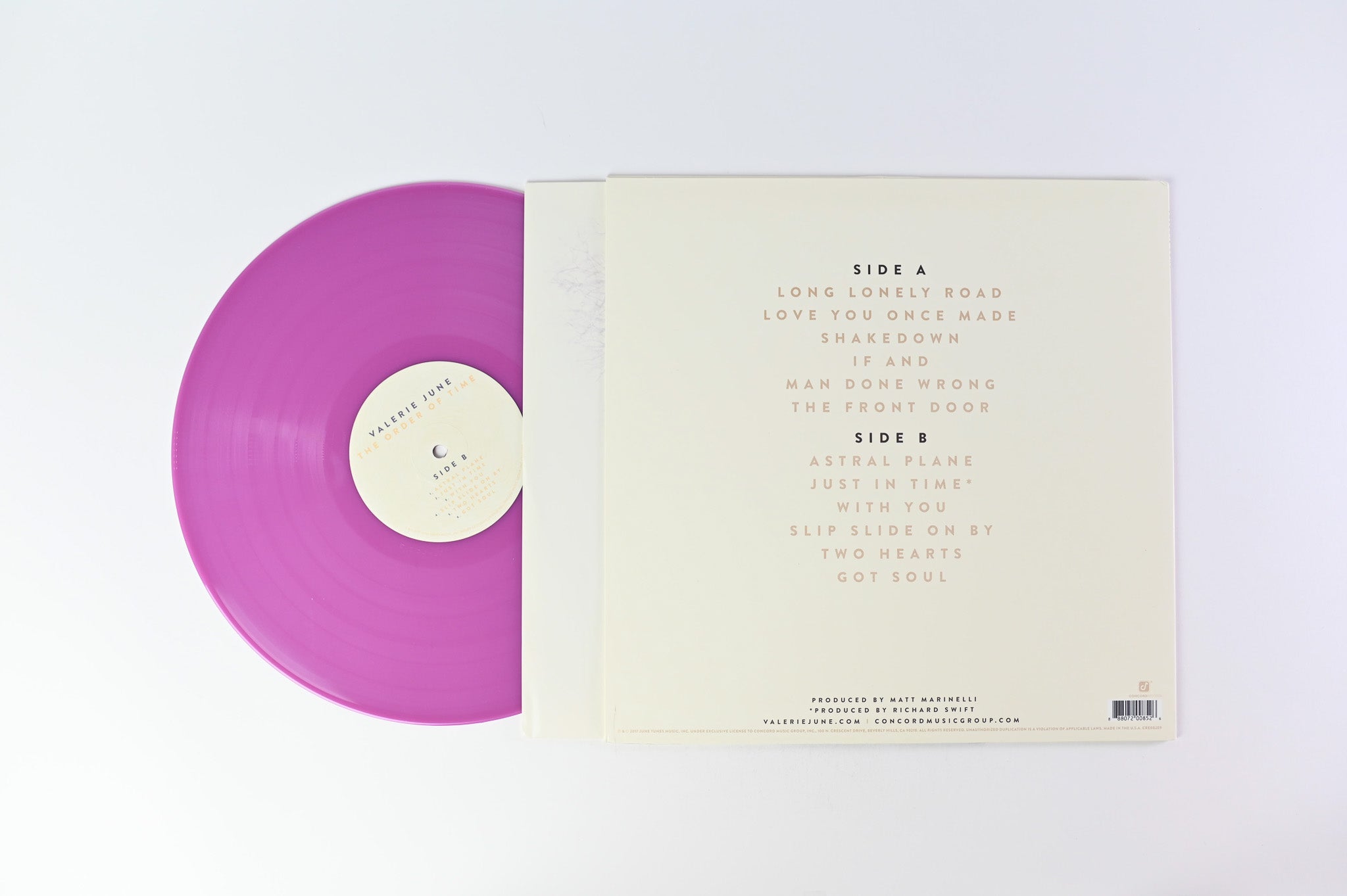 Valerie June - The Order Of Time on Concord Ltd Purple Vinyl