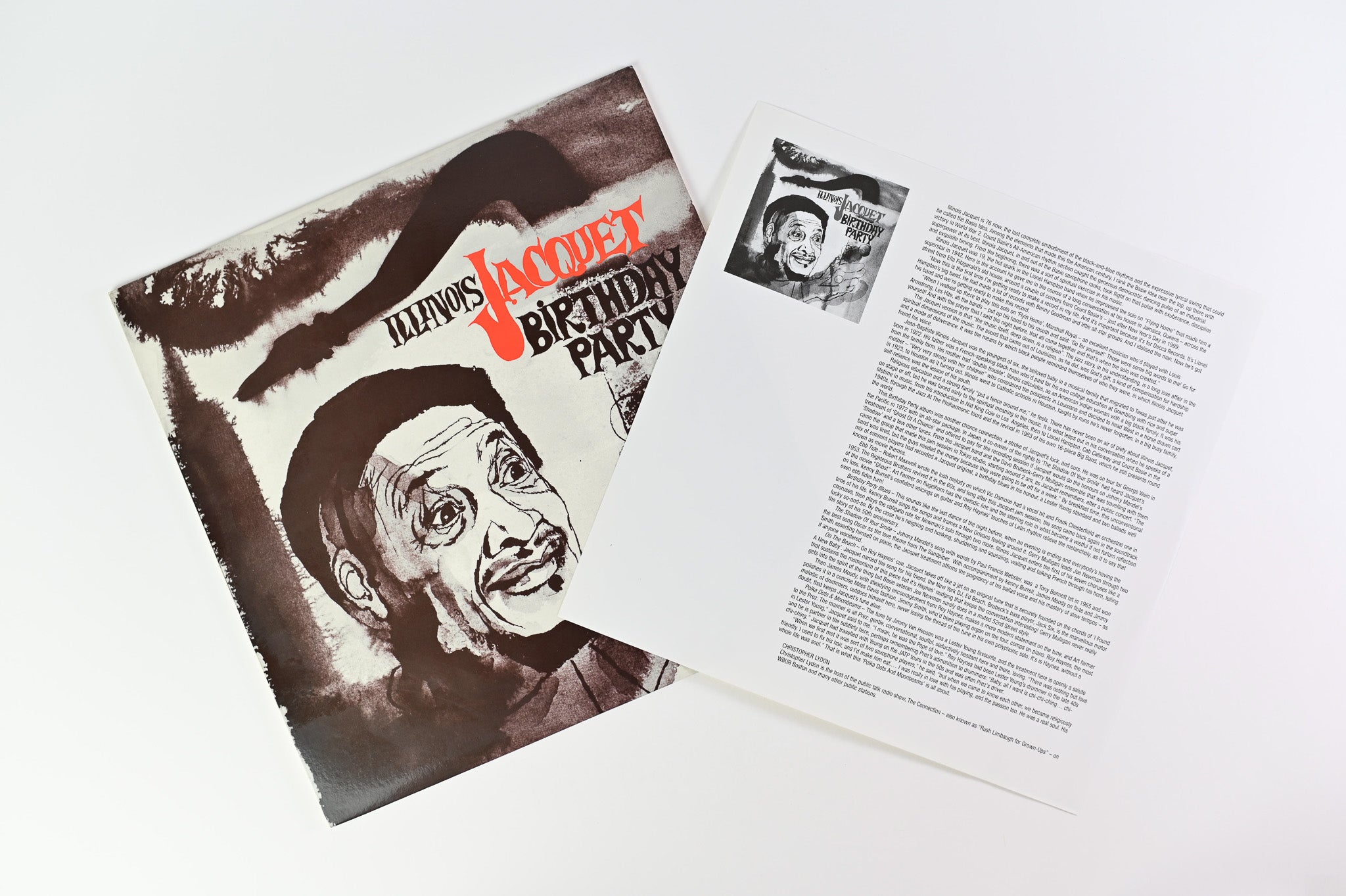 Illinois Jacquet - Birthday Party on Groove Note Ltd Numbered Reissue Plus 45 RPM 12"