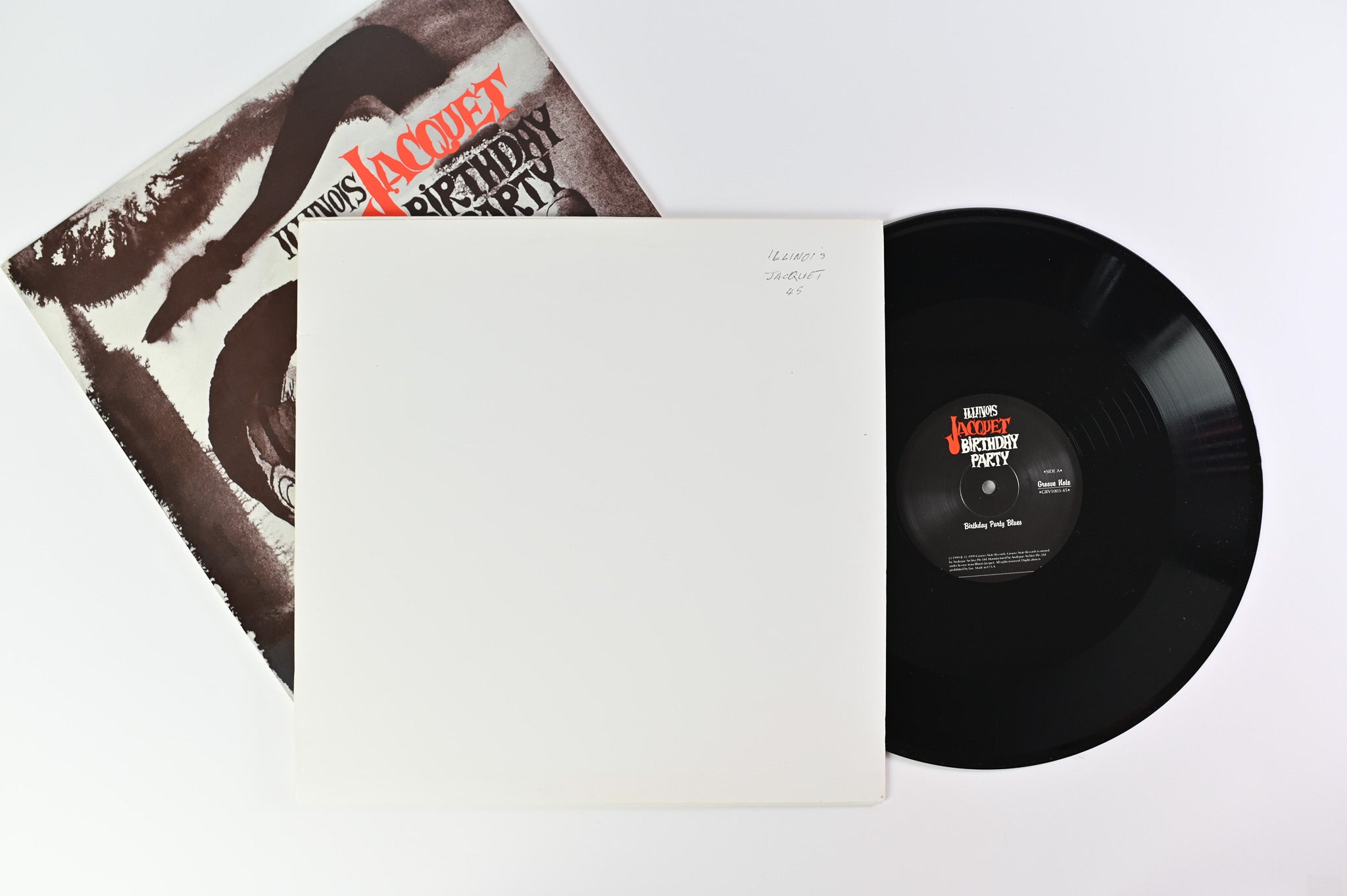 Illinois Jacquet - Birthday Party on Groove Note Ltd Numbered Reissue Plus 45 RPM 12"