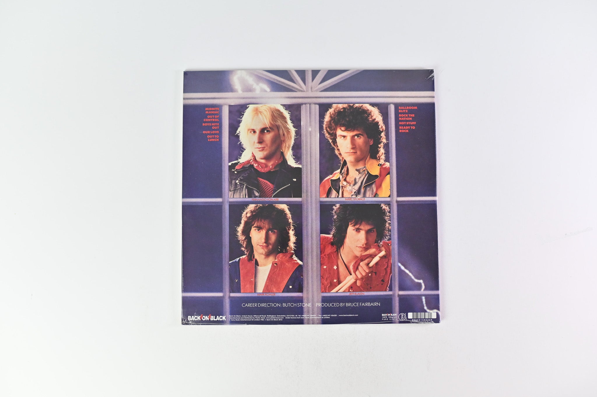 Krokus - The Blitz on Back on Black Ltd White Vinyl Reissue Sealed