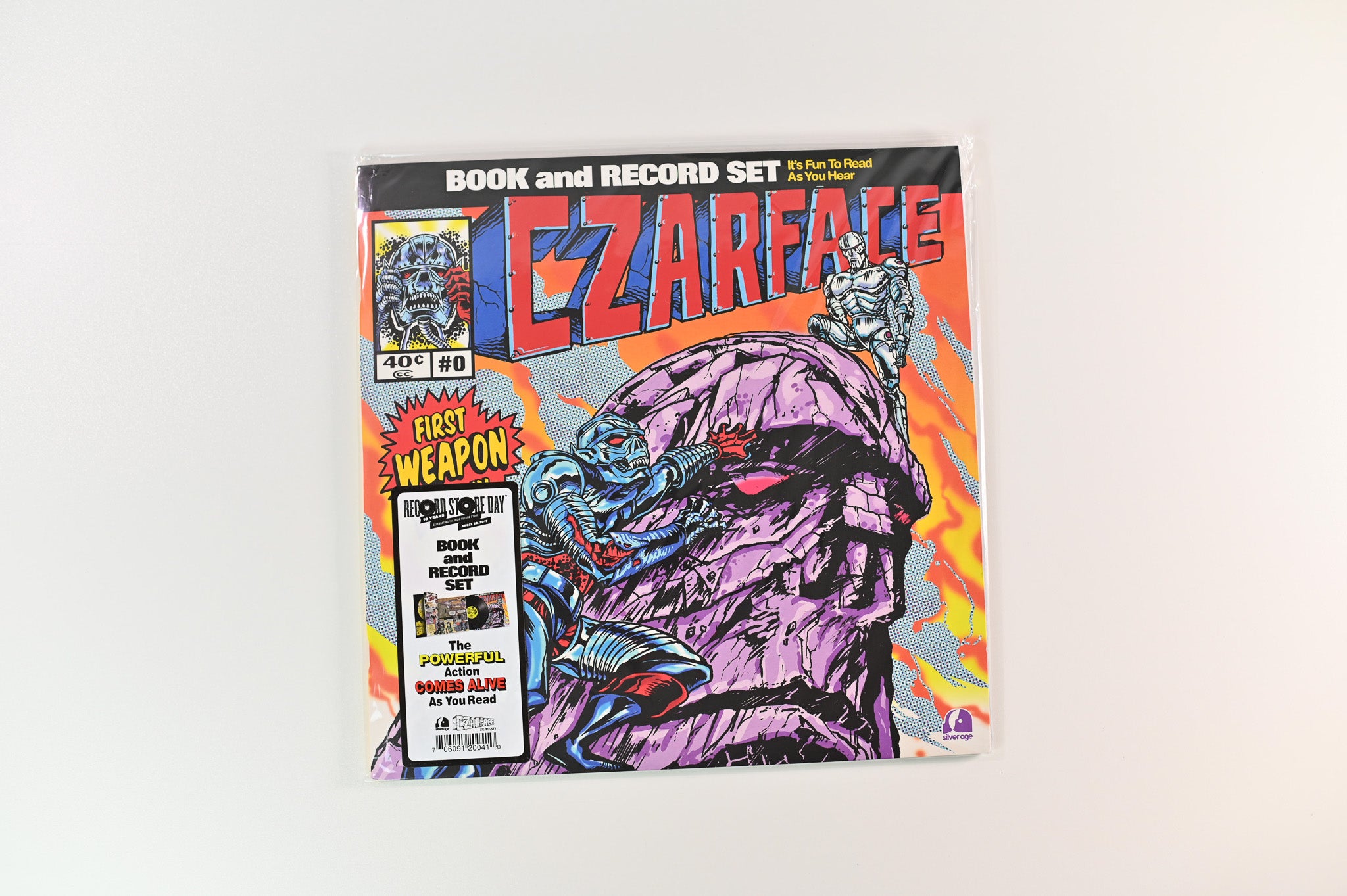 Czarface - First Weapon Drawn (A Narrated Adventure) on Silver Age Ltd RSD 2017