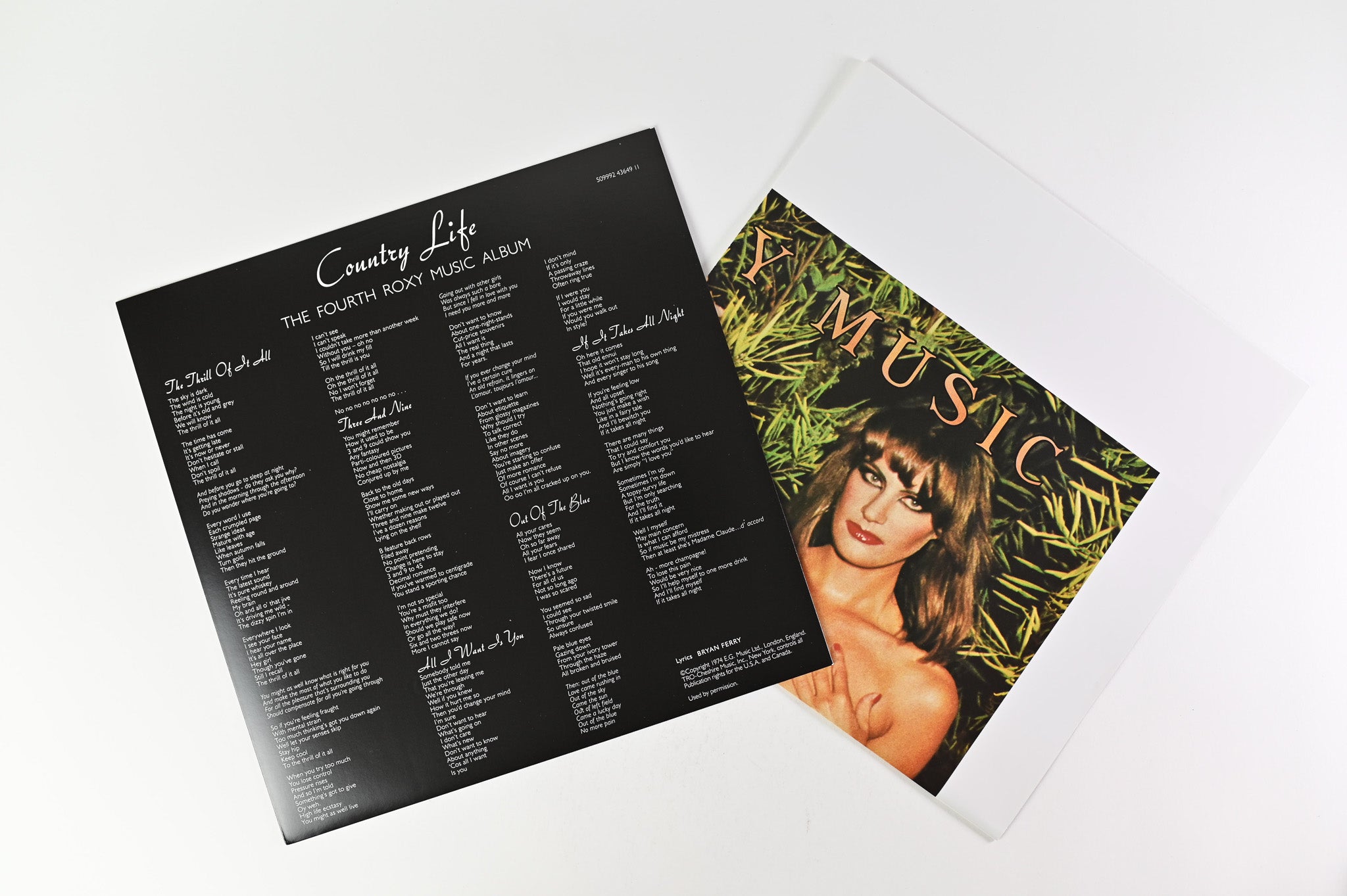 Roxy Music - Country Life on Virgin Records Us